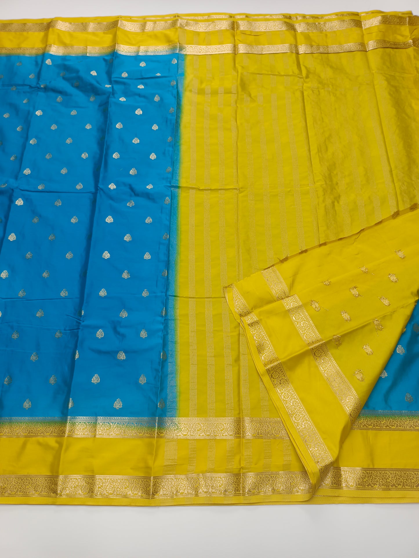 SEMI CREPE SILK SAREE