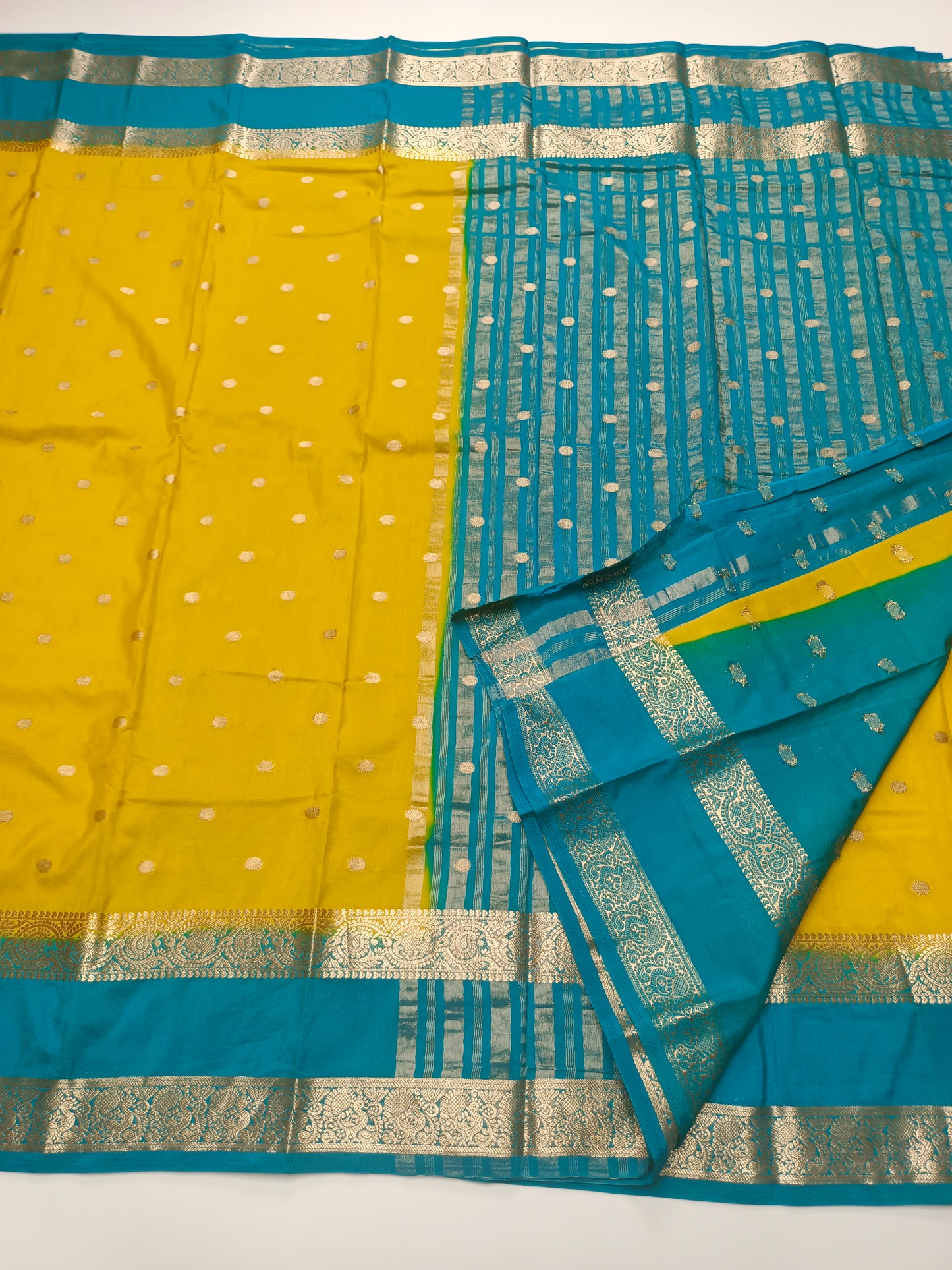 SEMI CREPE SILK SAREE