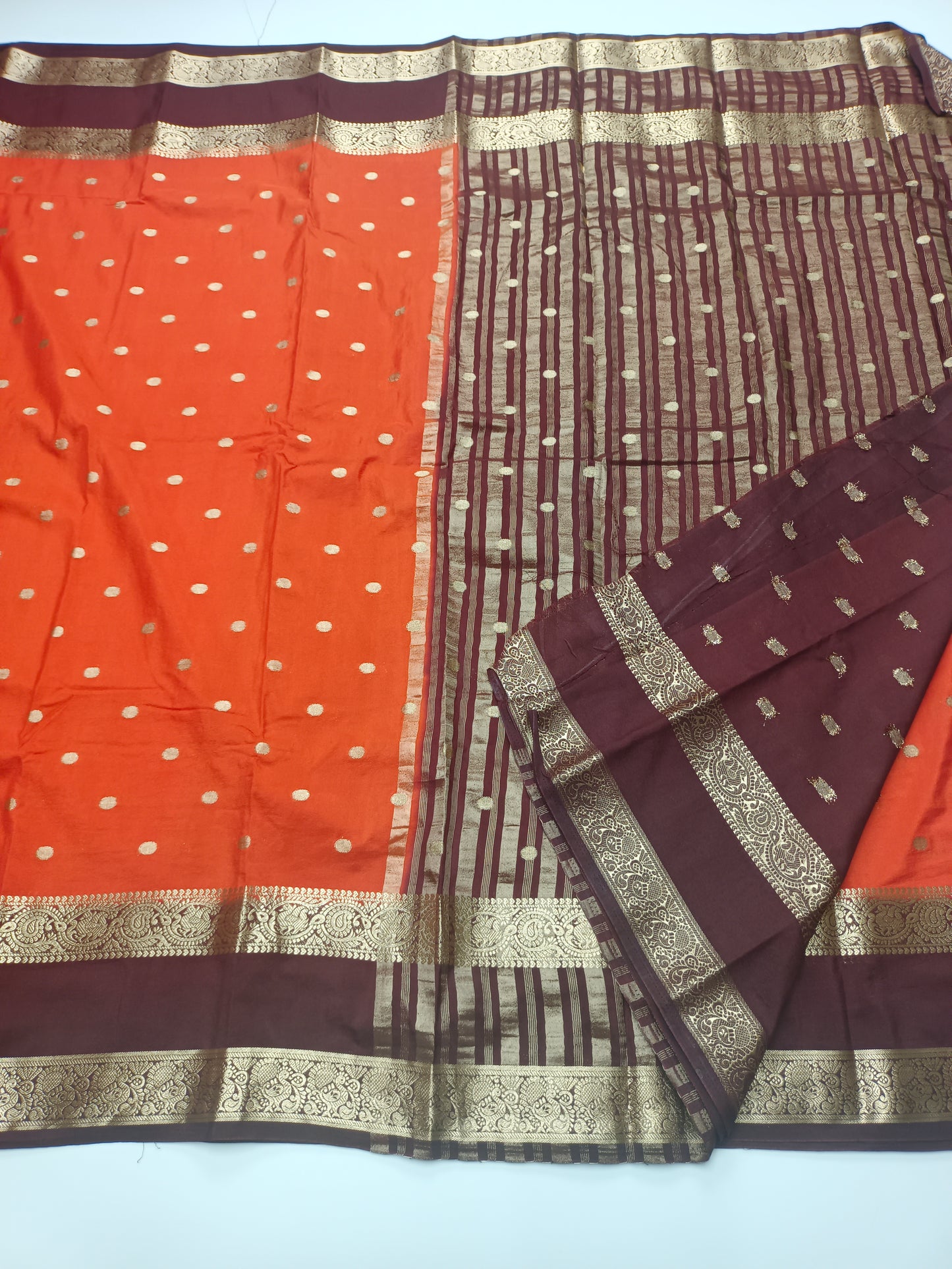 SEMI CREPE SILK SAREE