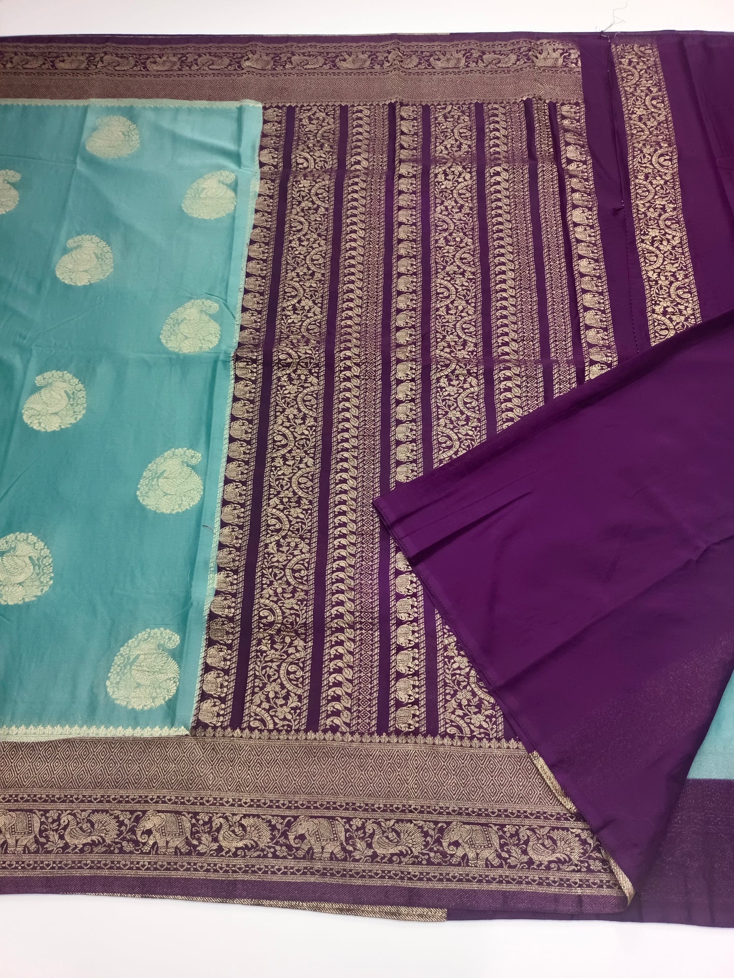 FANCY CHINON CREPE SAREE
