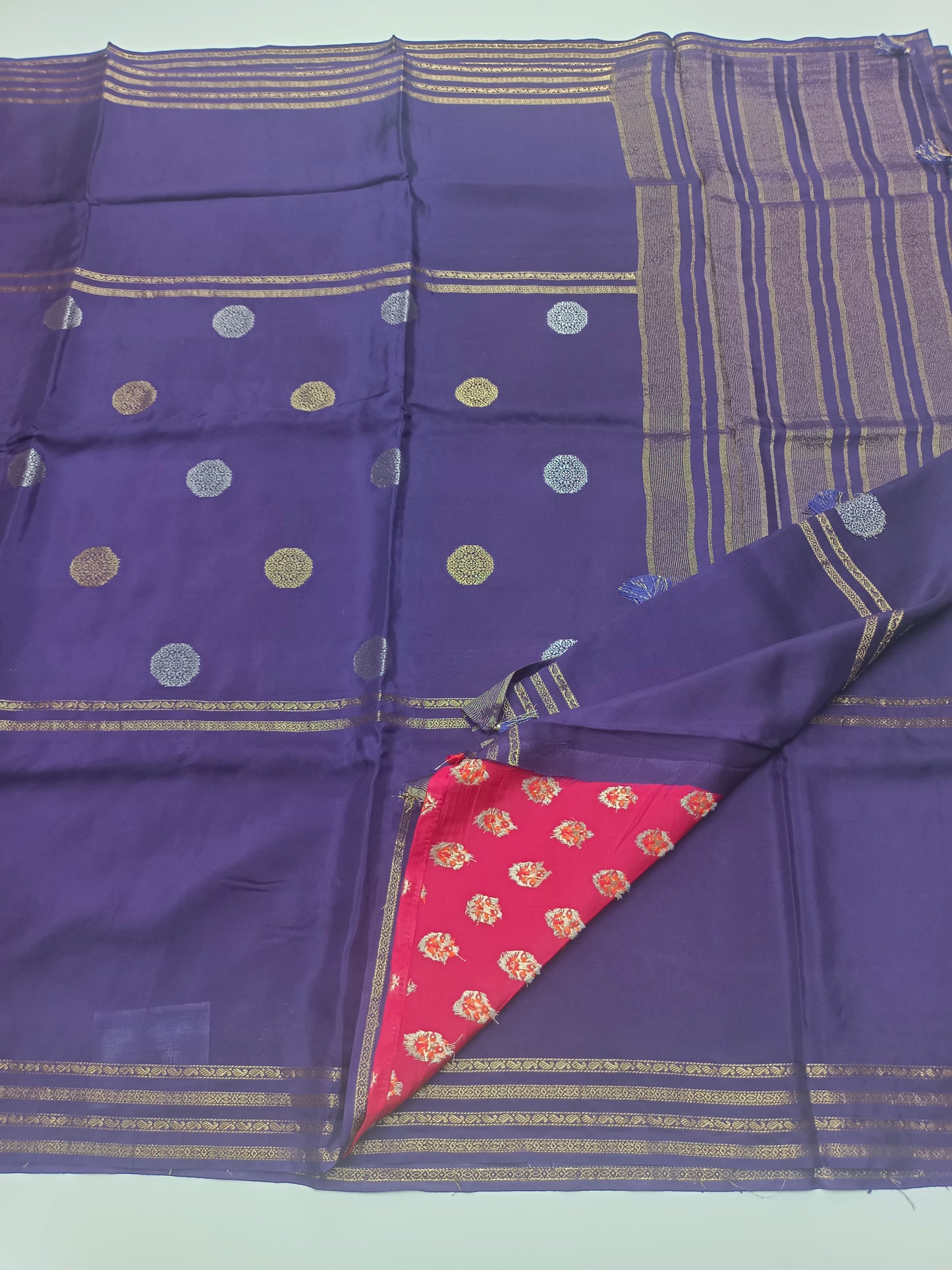 SEMI CREPE SILK SAREE