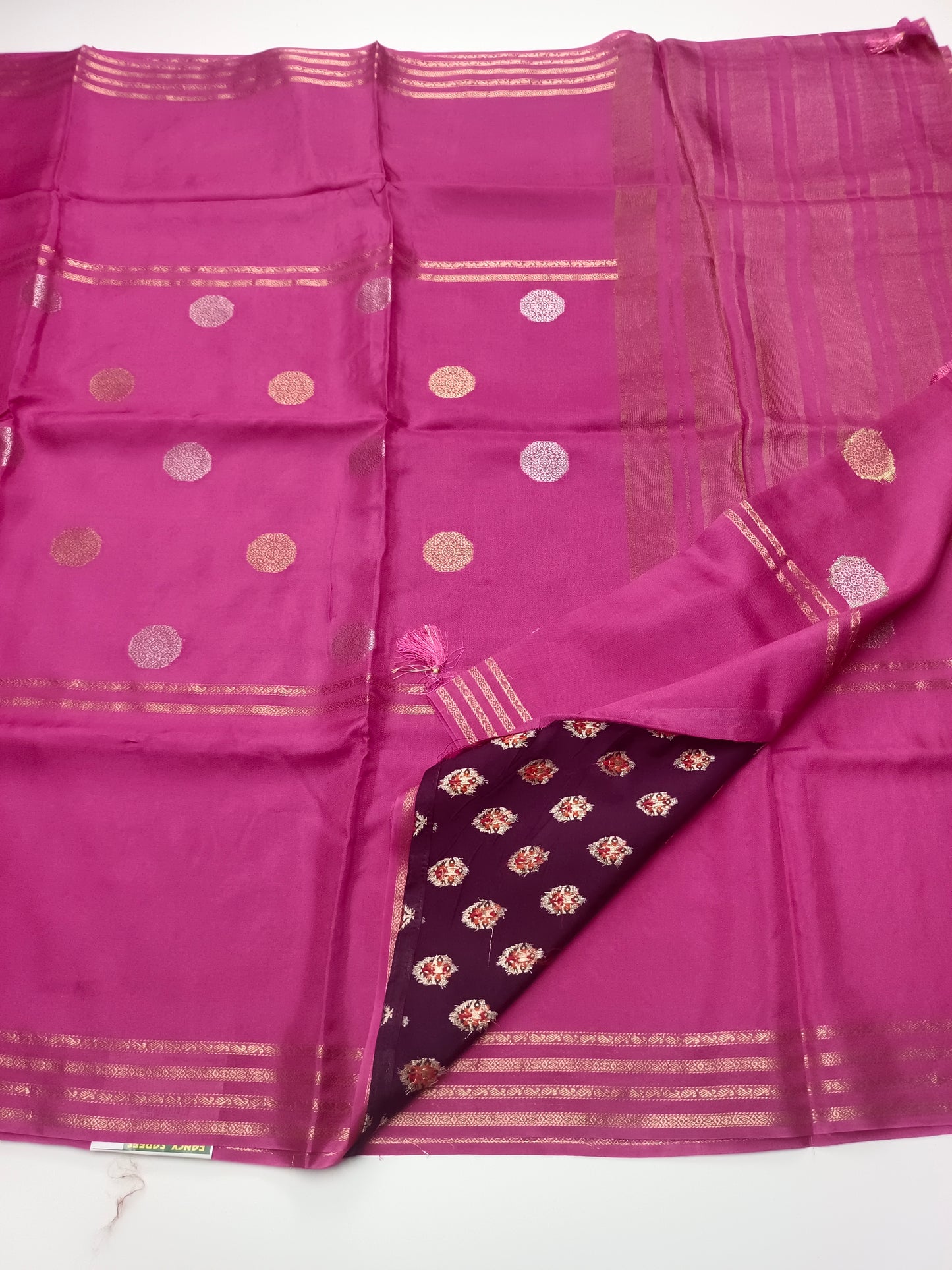 SEMI CREPE SILK SAREE