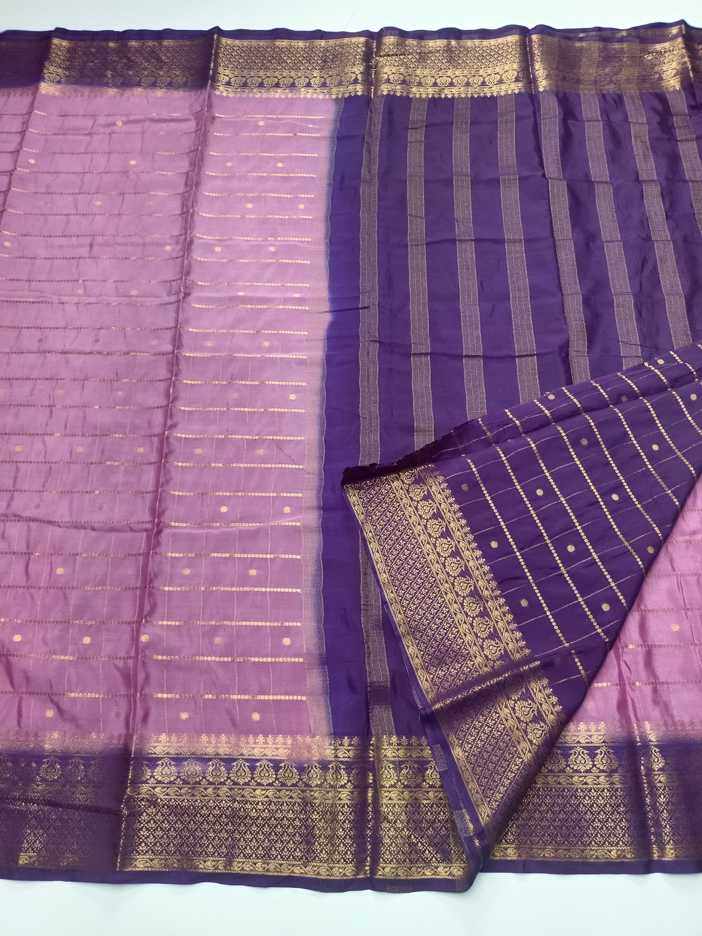 SEMI CREPE SILK SAREE