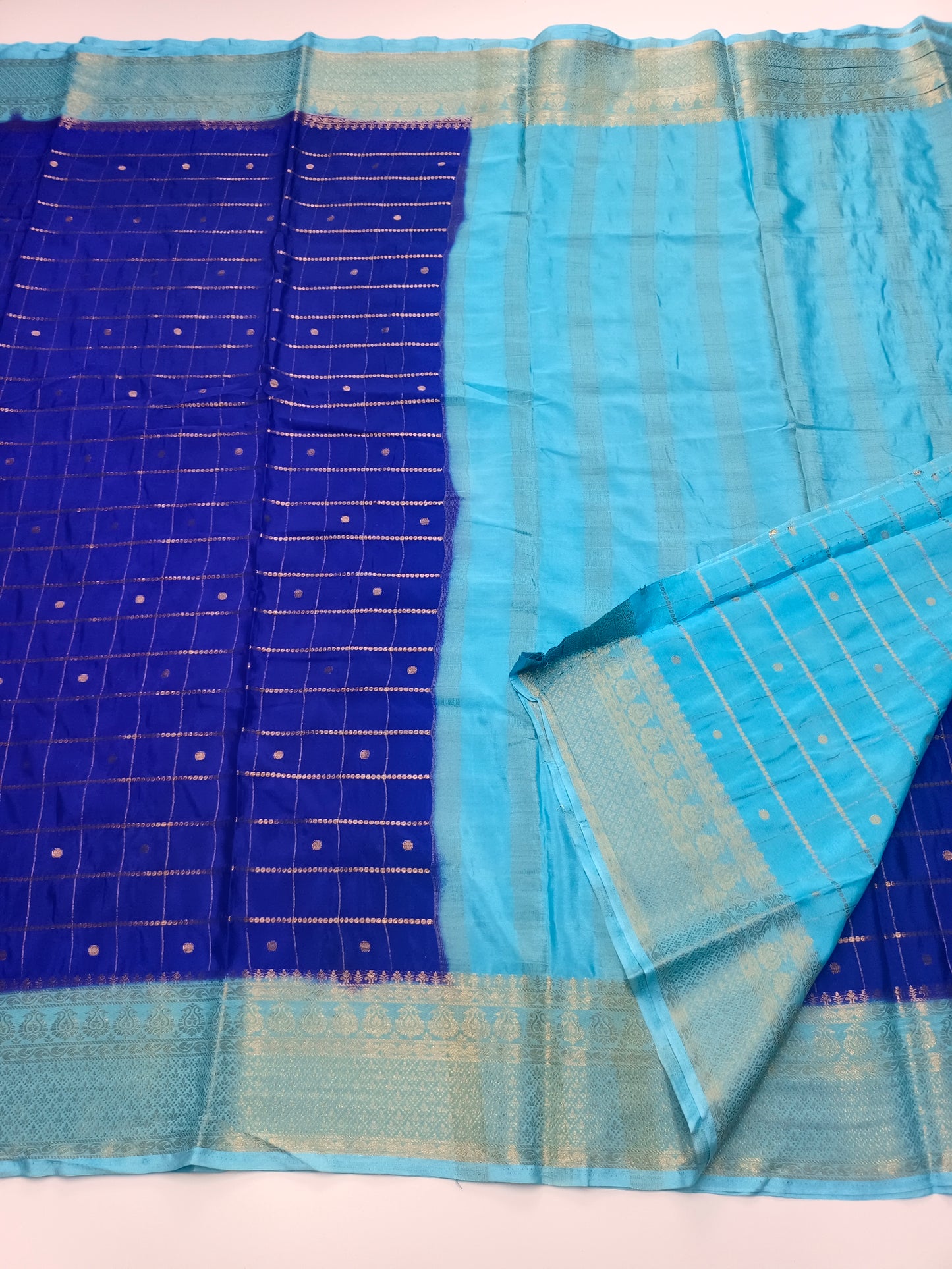 SEMI CREPE SILK SAREE