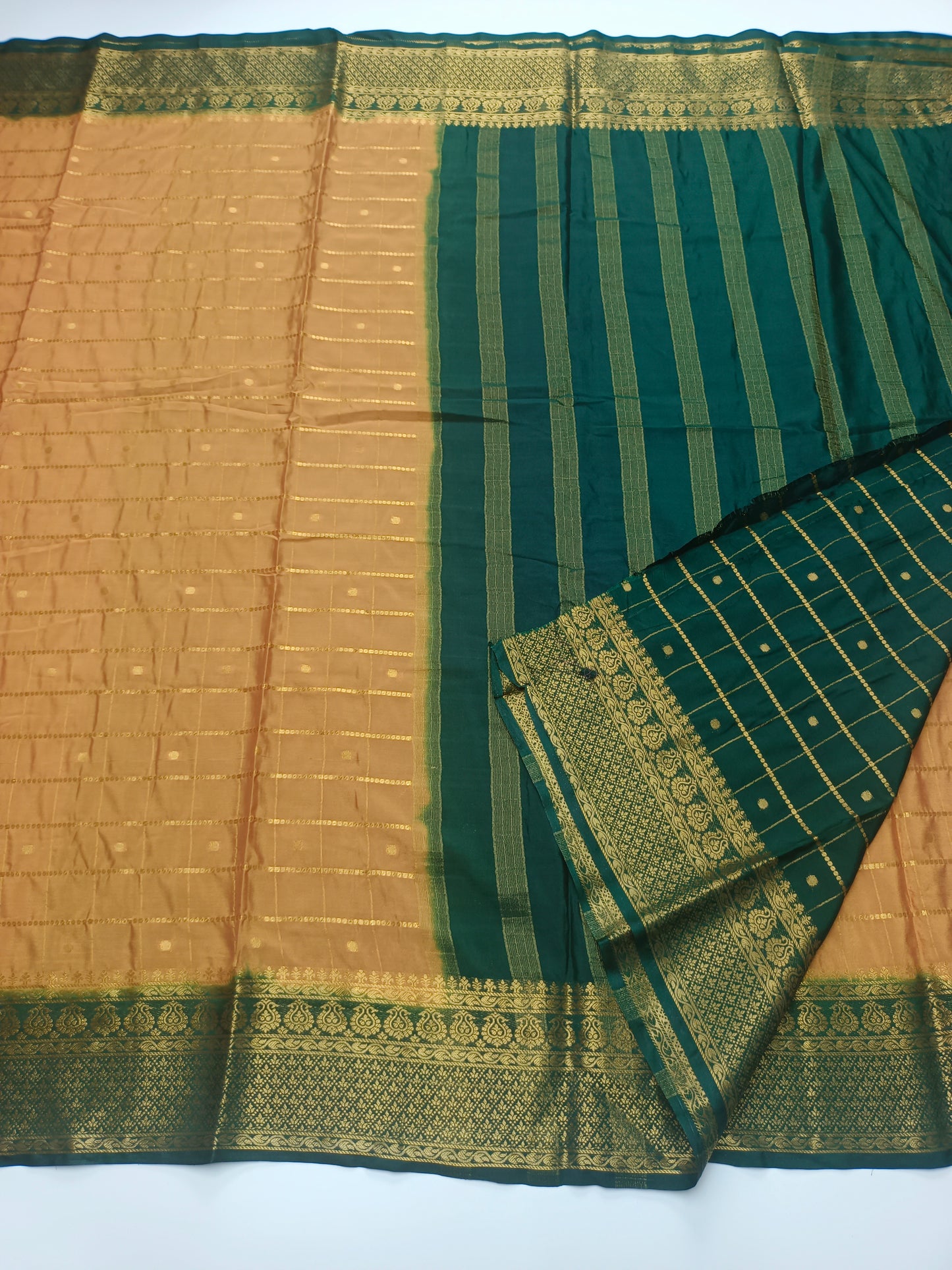 SEMI CREPE SILK SAREE
