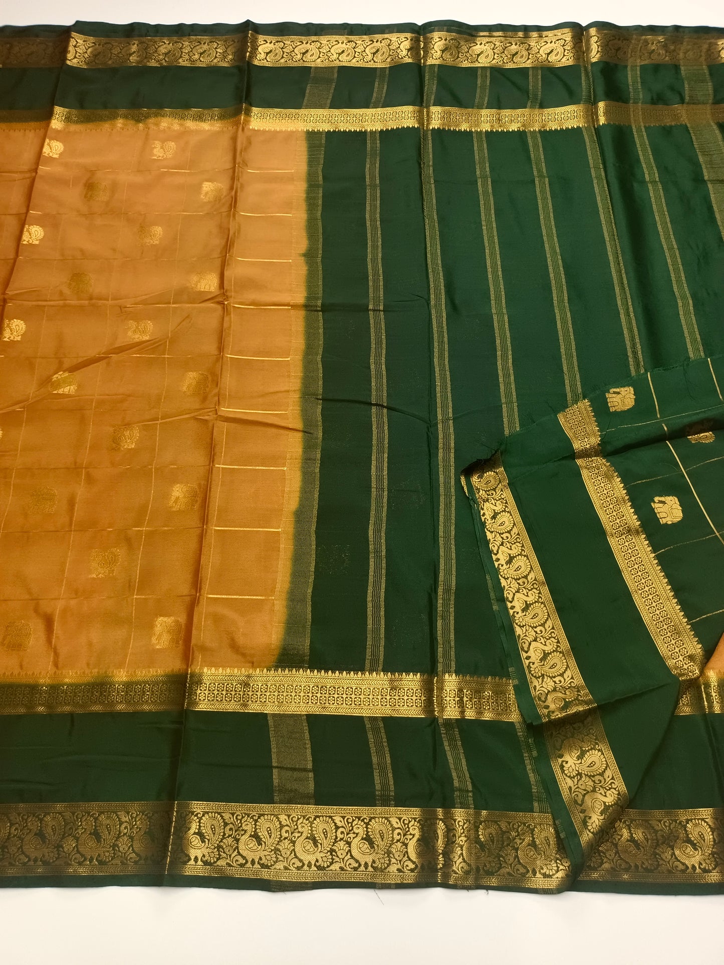 SEMI CREPE SILK SAREE