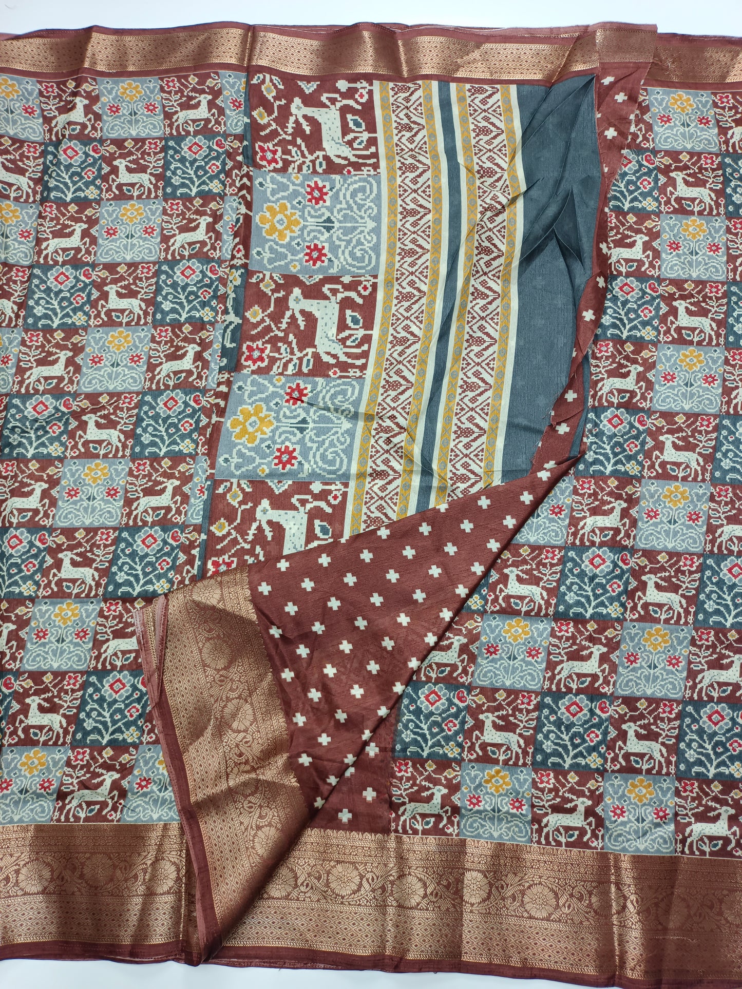 FANCY DOLA SILK SAREE