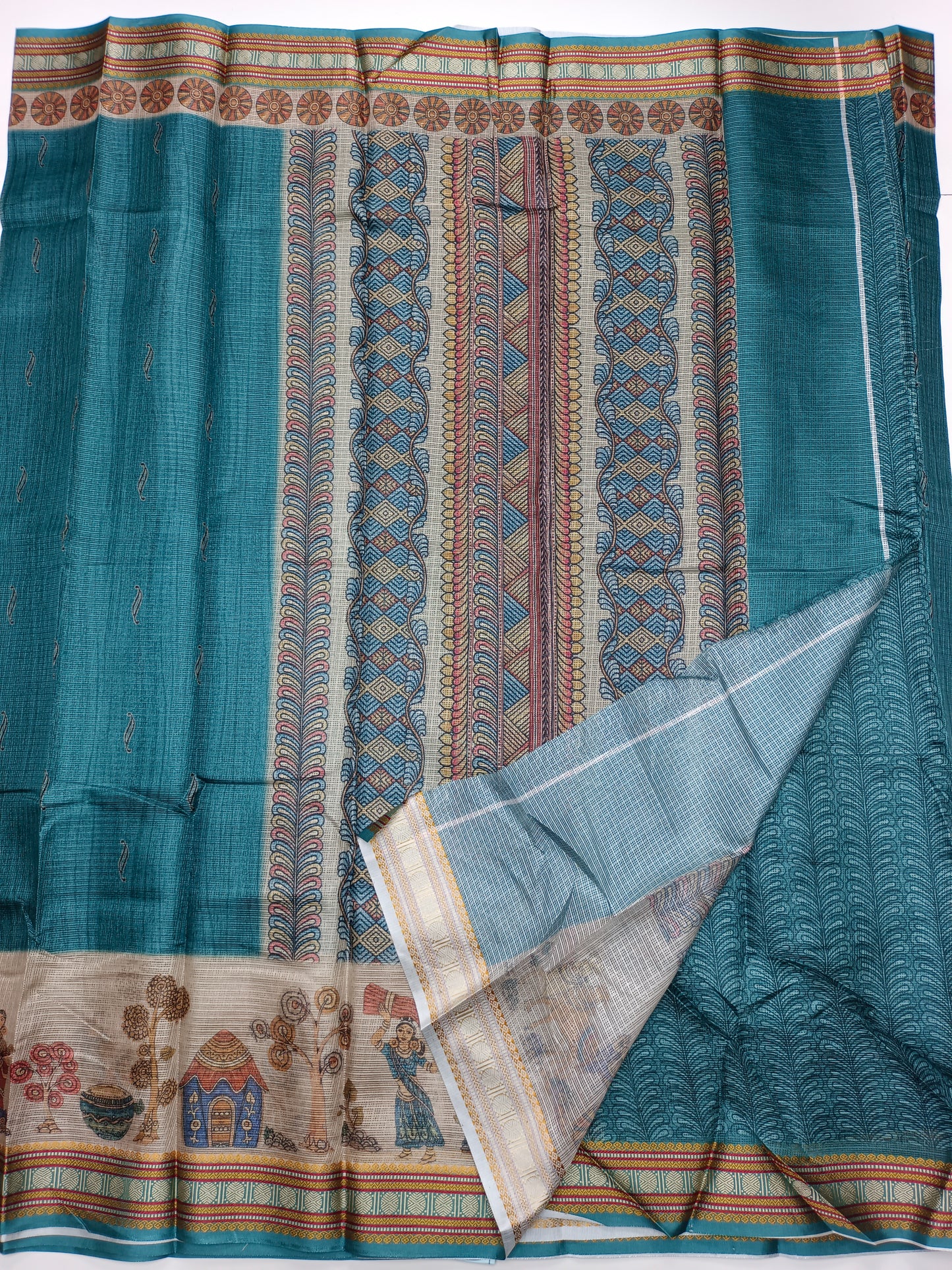 FANCY LENIN SAREE