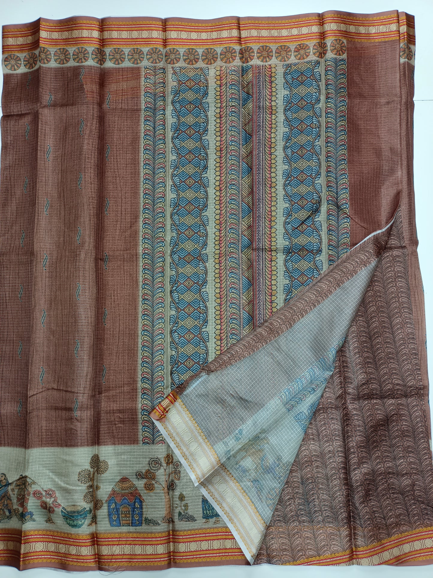 FANCY LENIN SAREE