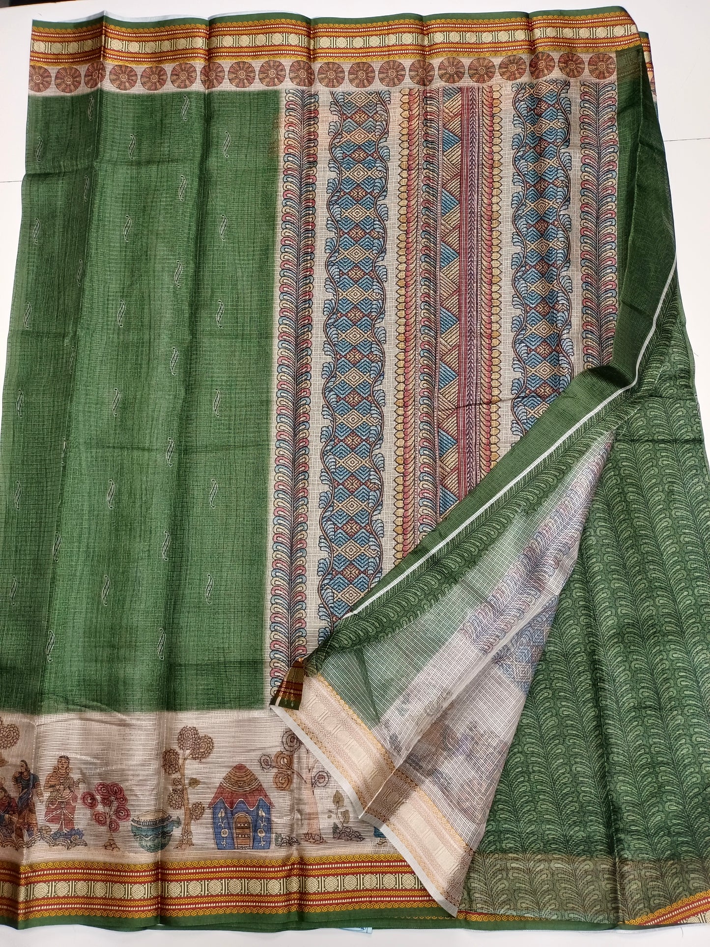 FANCY LENIN SAREE