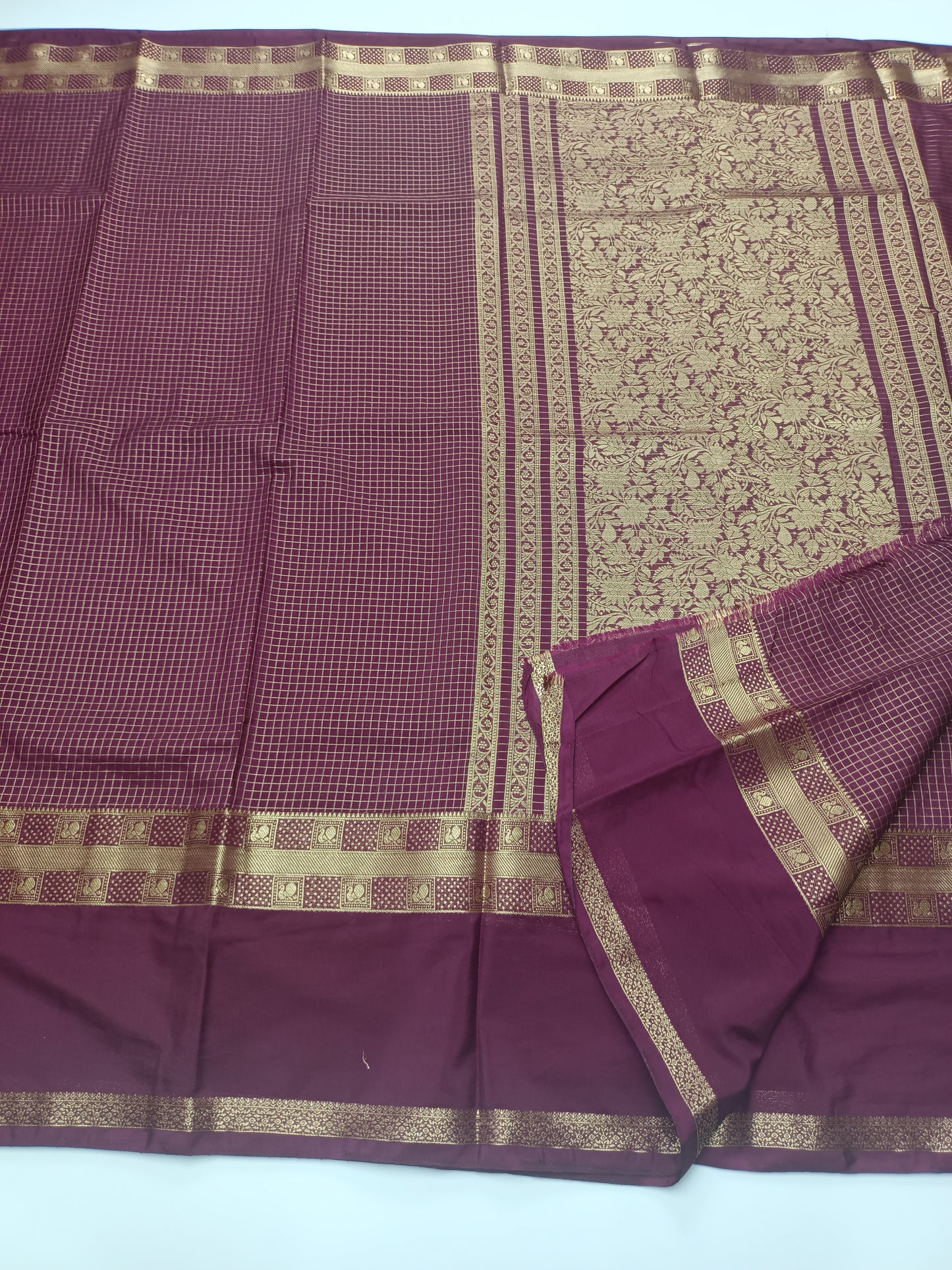 SEMI CREPE SILK SAREE