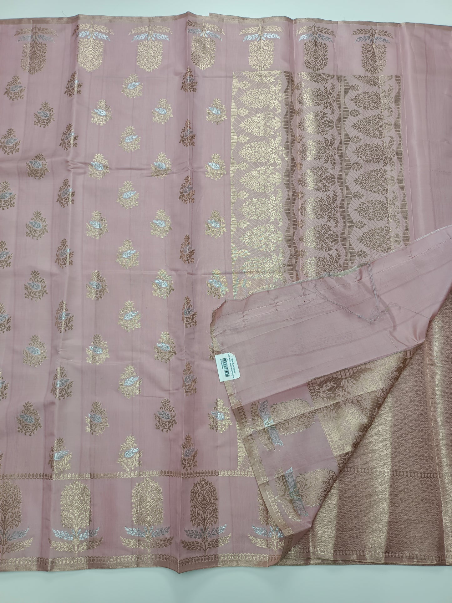 FANCY CHANDERI SILK SAREE