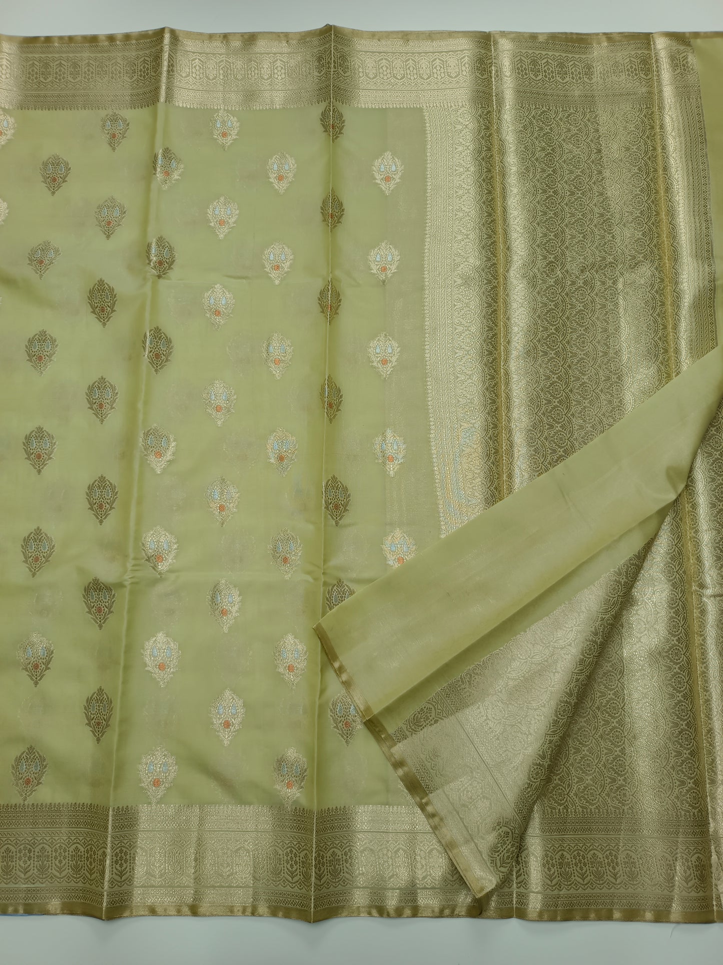 FANCY CHANDERI SILK SAREE