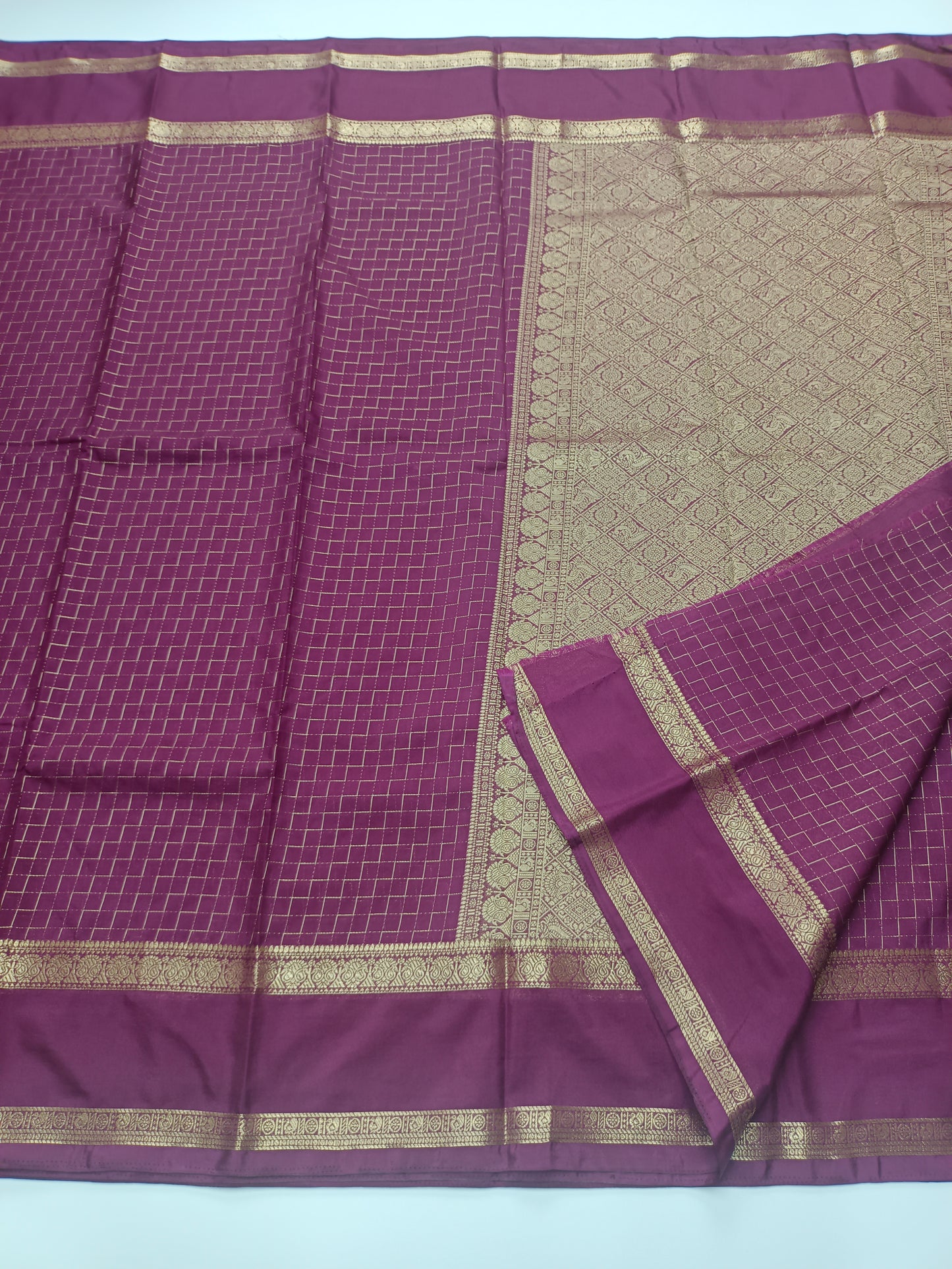 SEMI CREPE SILK SAREE