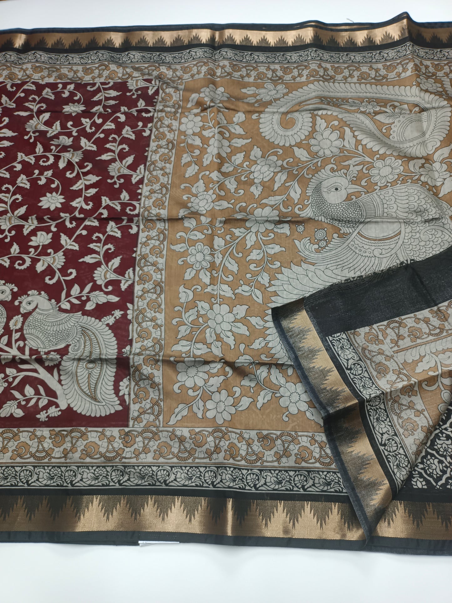 FANCY ASSAM COTTON SAREE