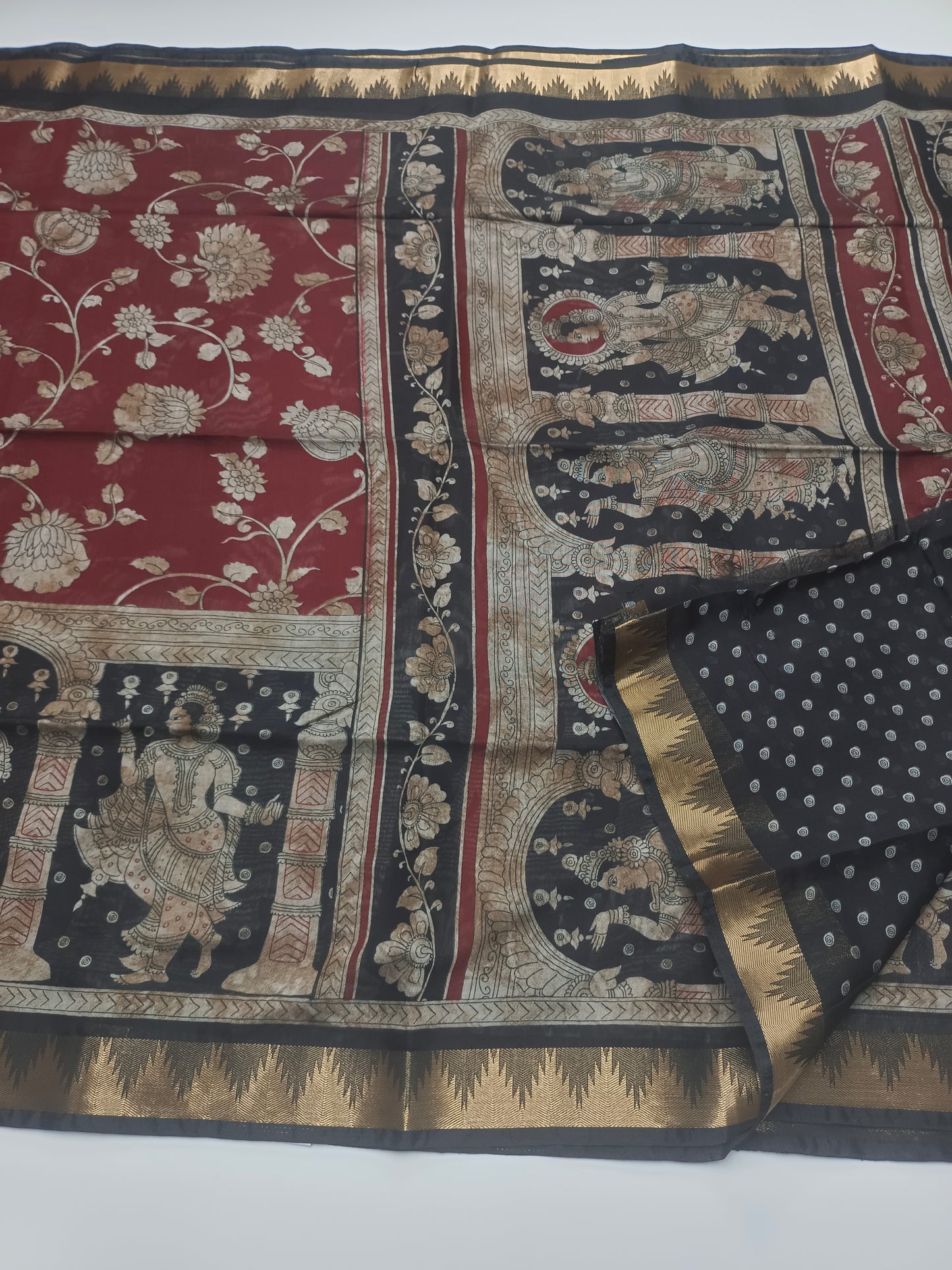 FANCY ASSAM COTTON SAREE
