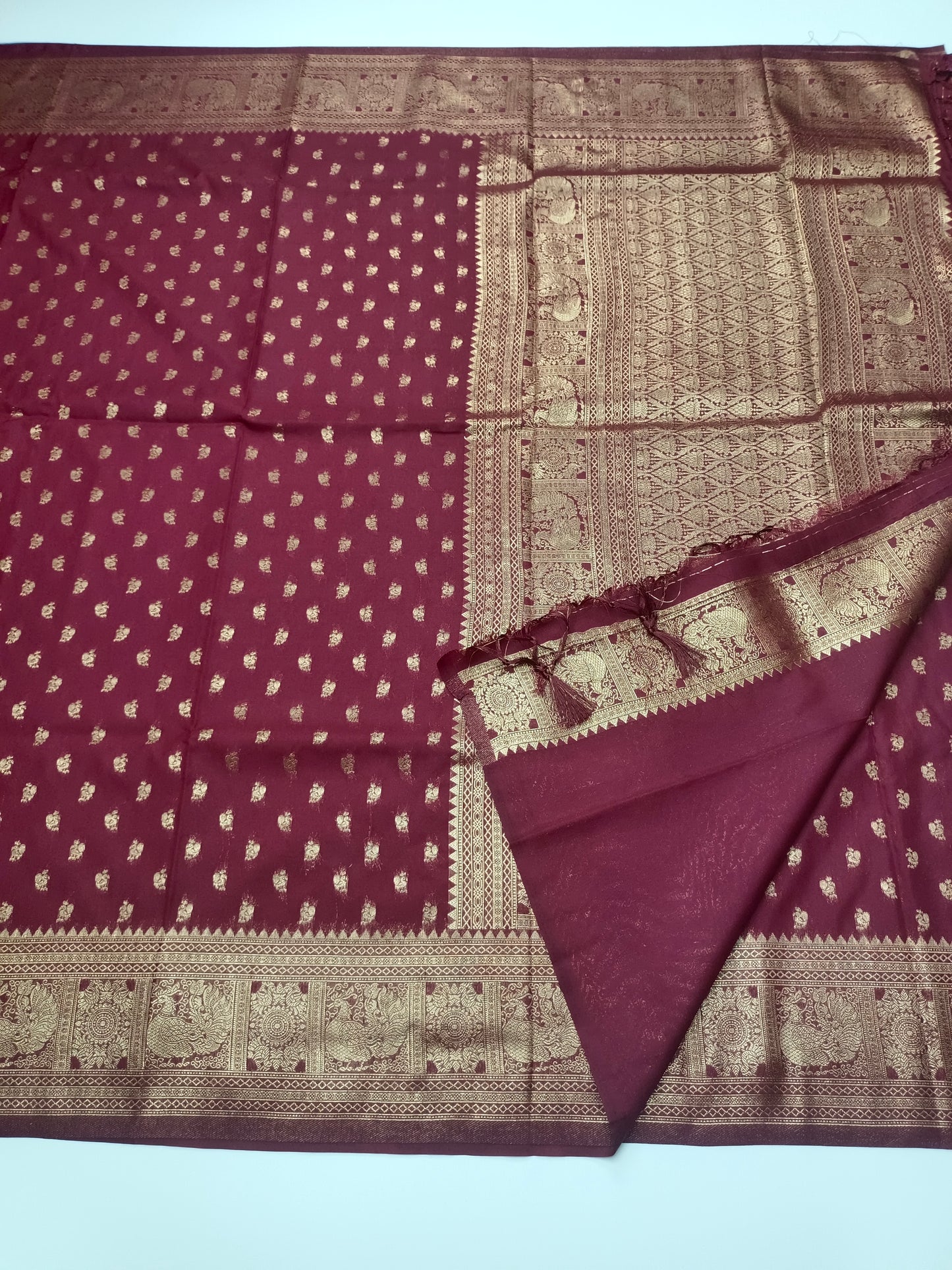 FANCY CHINON CREPE SAREE