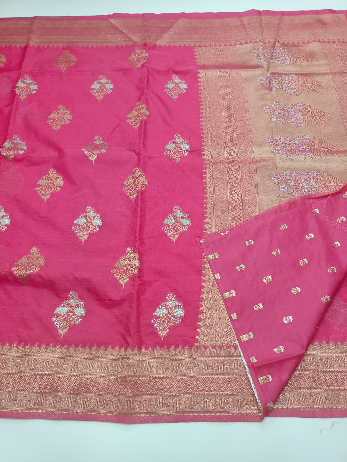 FANCY SEMI DOLA SILK SAREE(SPECIAL 30% DISCOUNT)