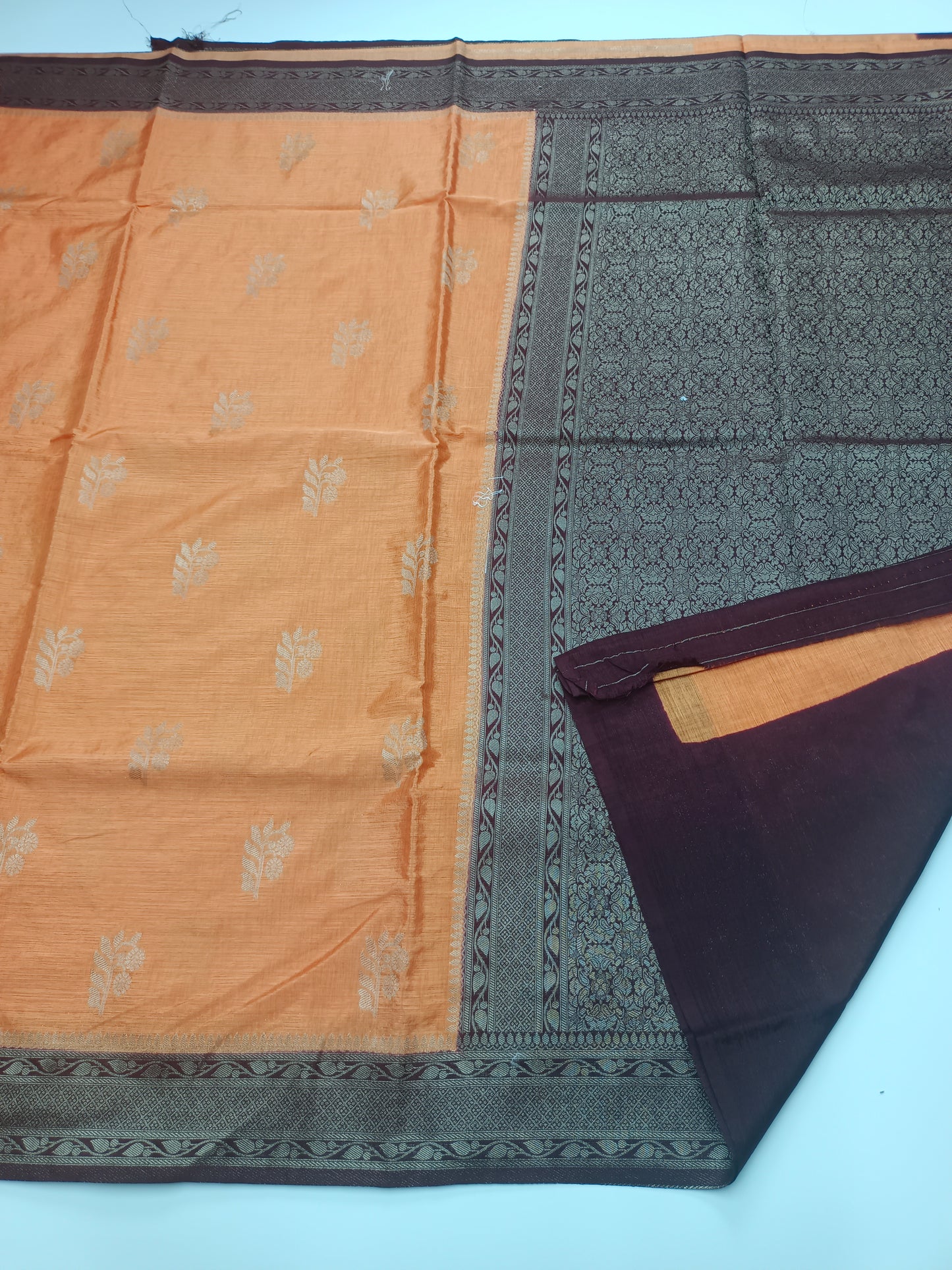 FANCY SEMI DOLA SILK SAREE(SPECIAL 30% DISCOUNT)