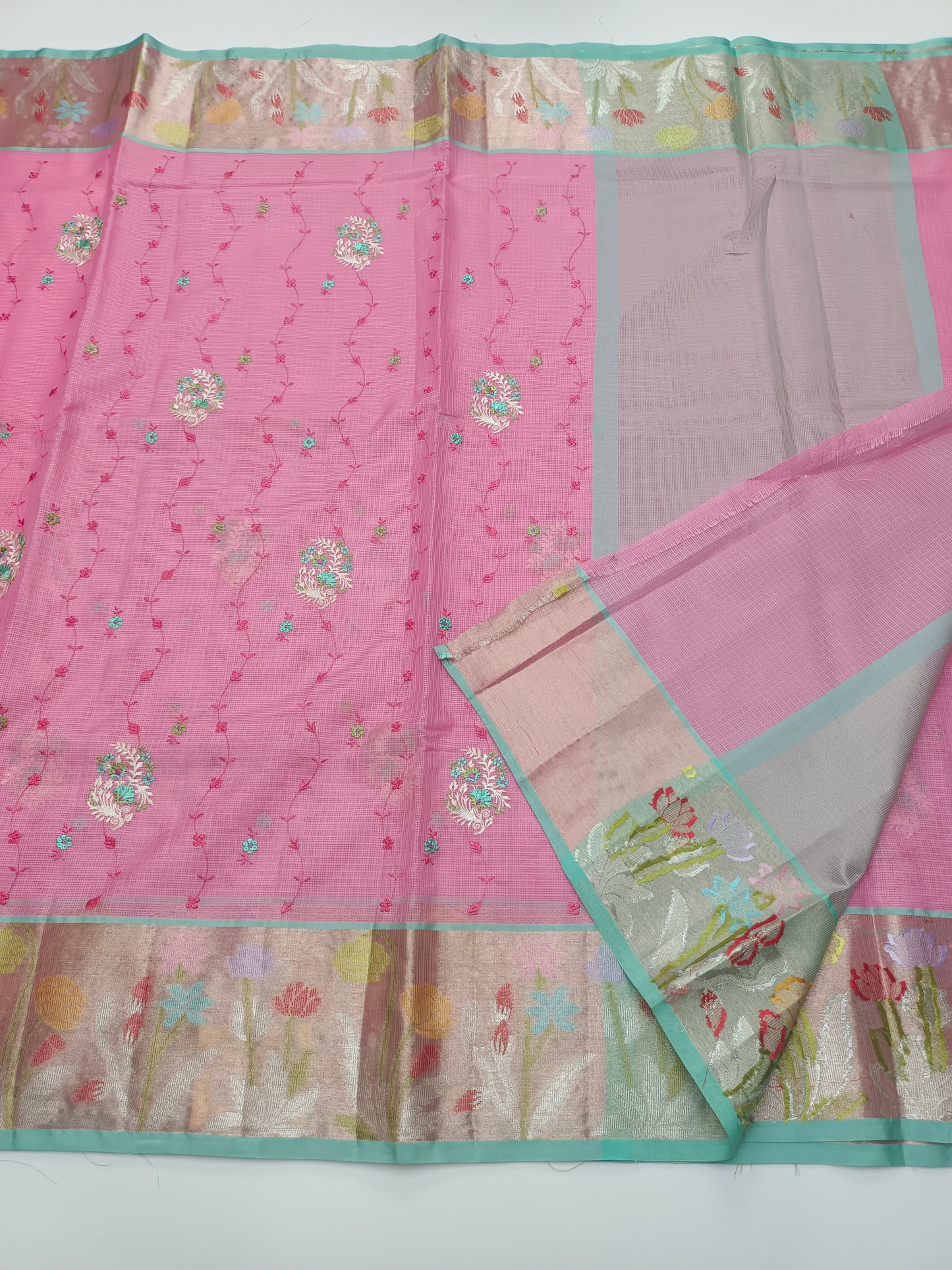 FANCY KORA SILK SAREE (SPECIAL 30% DISCOUNT)