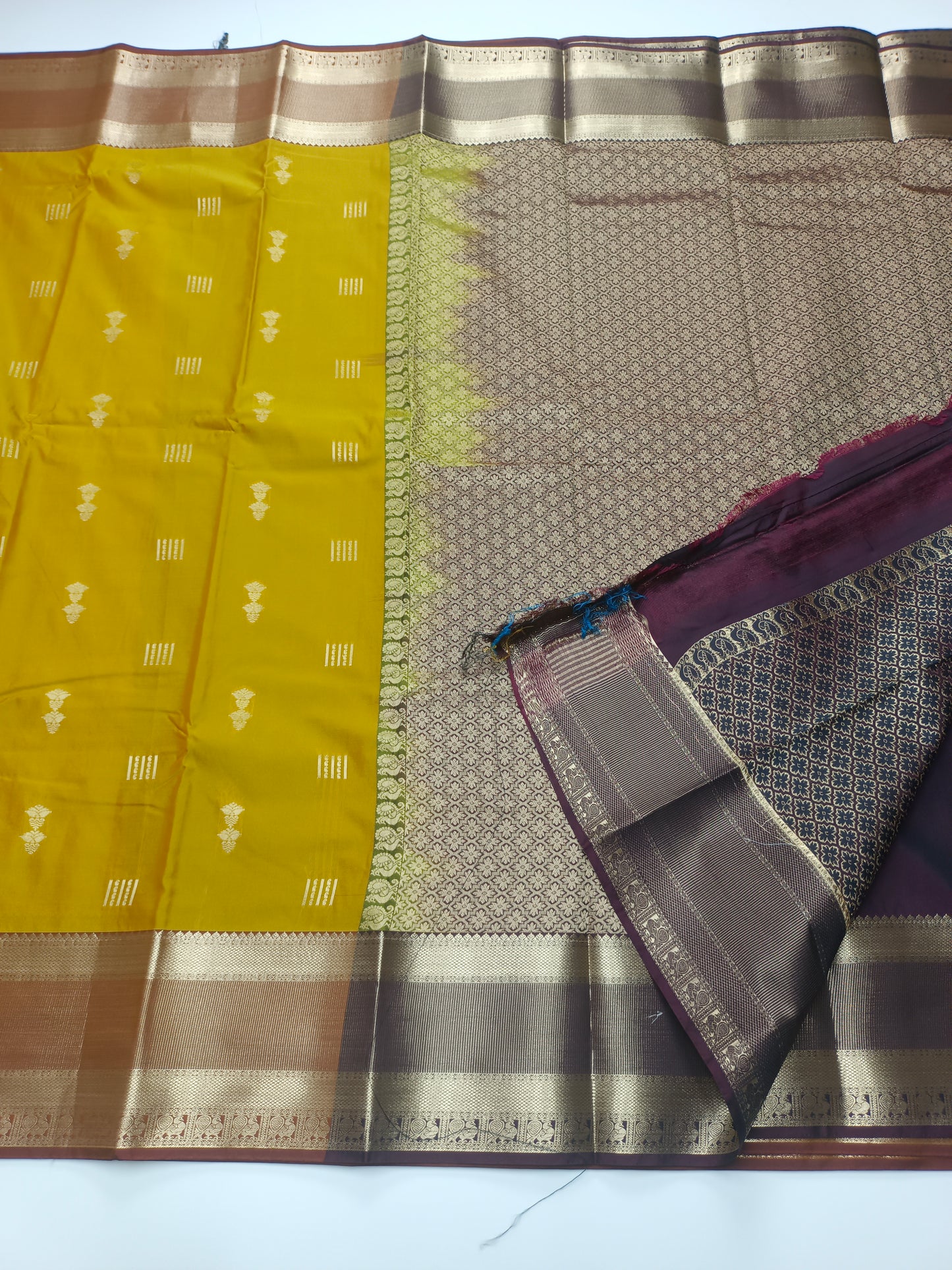 KANCHIPURAM SEMI SILK SAREE