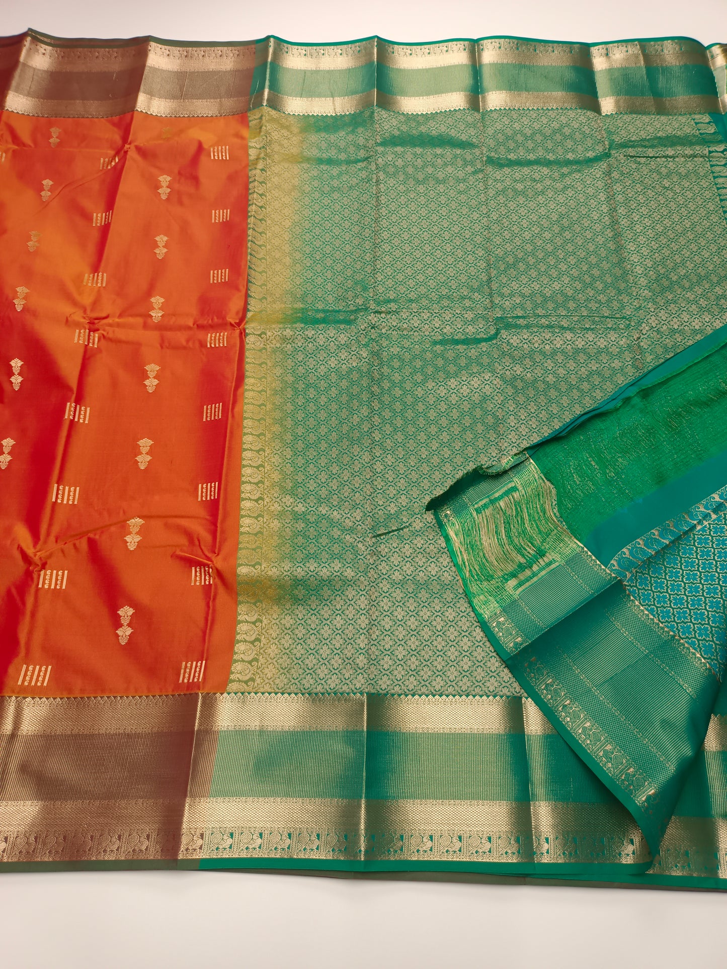 KANCHIPURAM SEMI SILK SAREE
