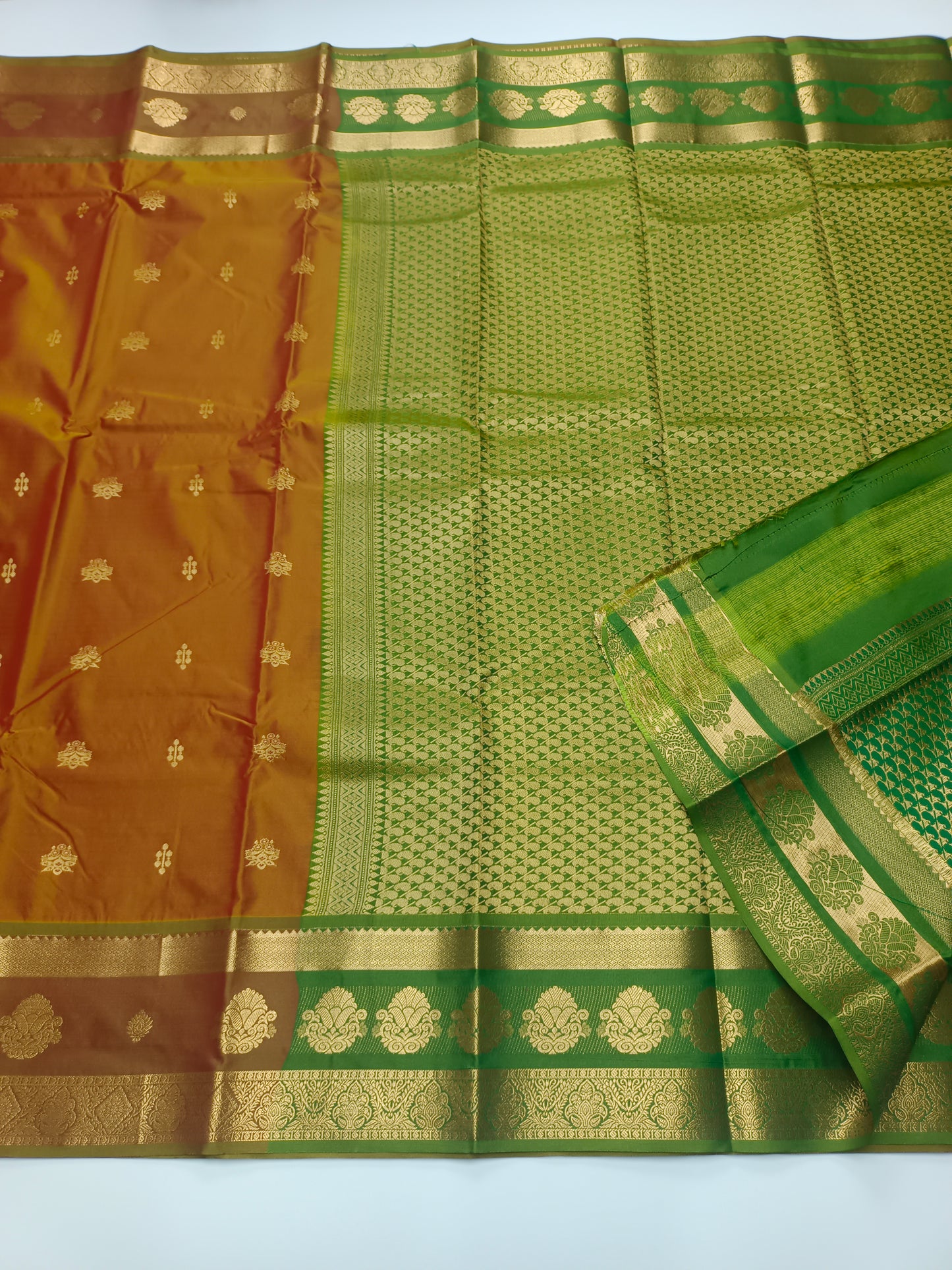 KANCHIPURAM SEMI SILK SAREE