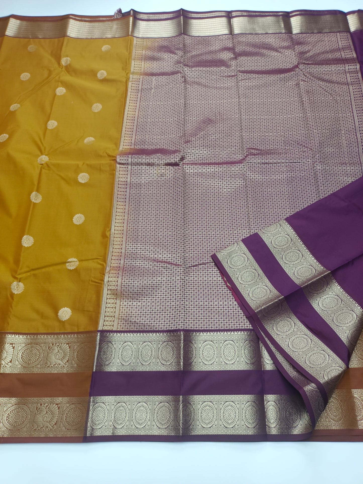 KANCHIPURAM SEMI SILK SAREE