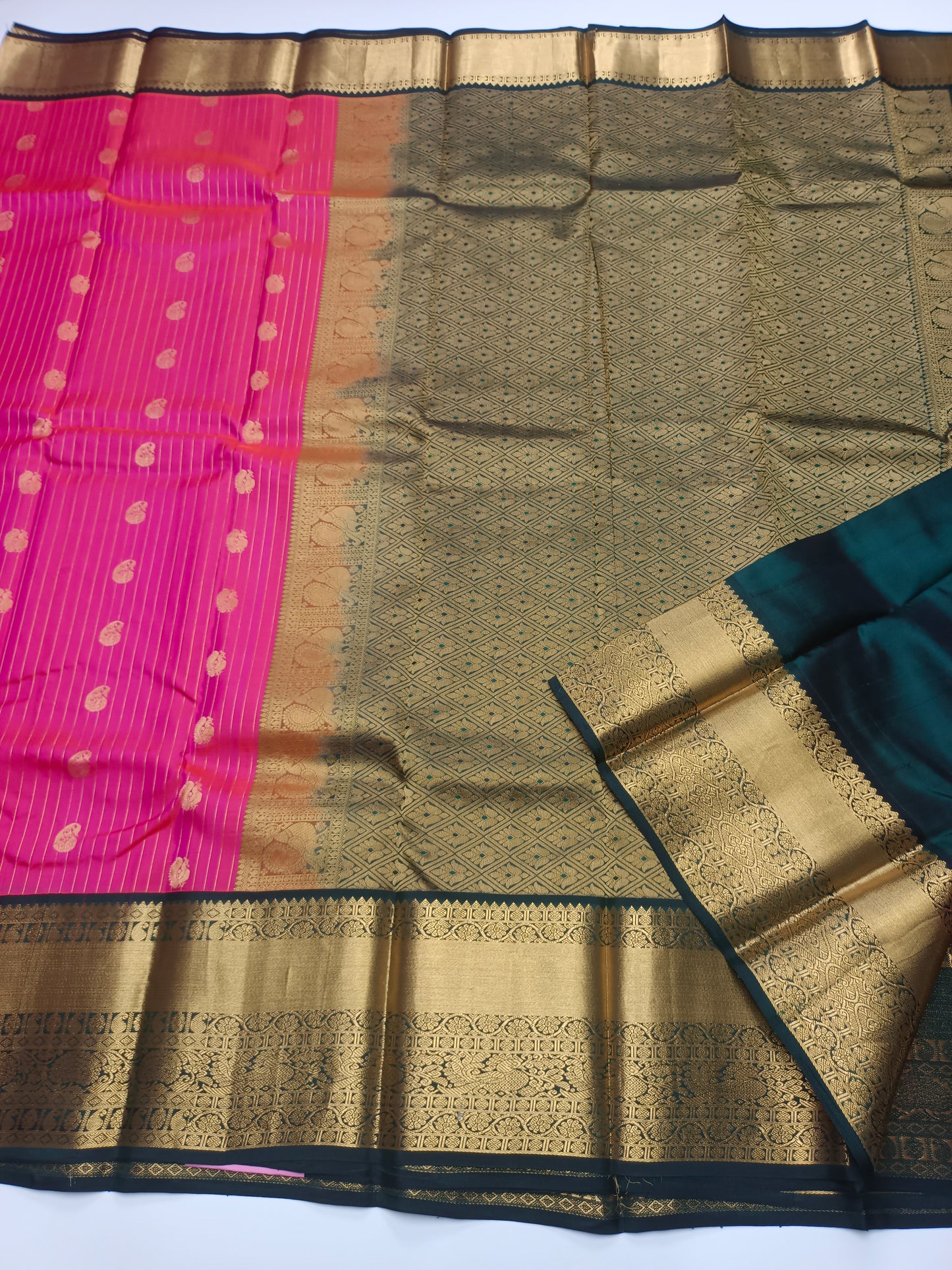 KANCHIPURAM PURE SILK SAREE (SPECIAL 30% DISCOUNT)