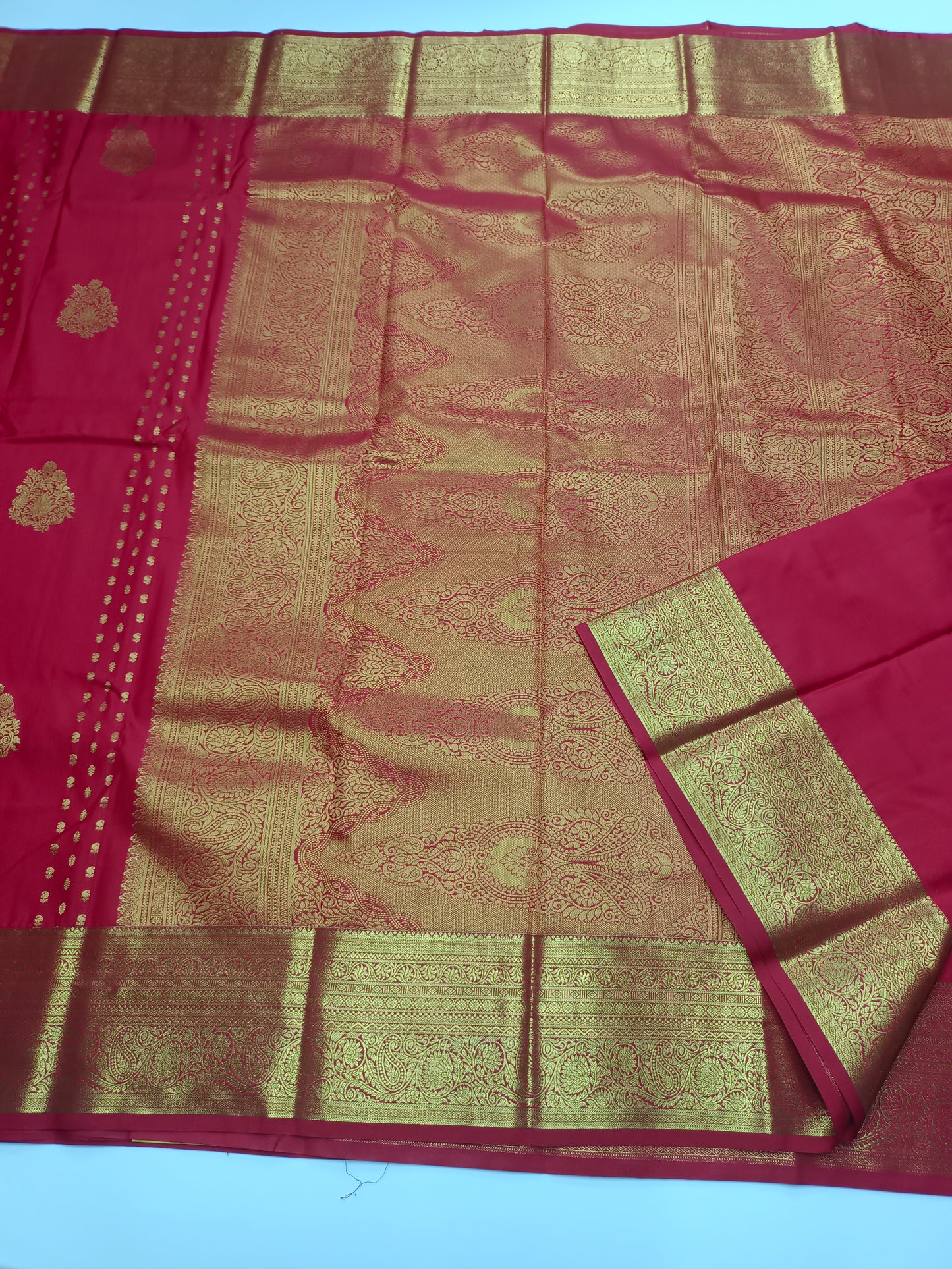 KANCHIPURAM SEMI SILK SAREE