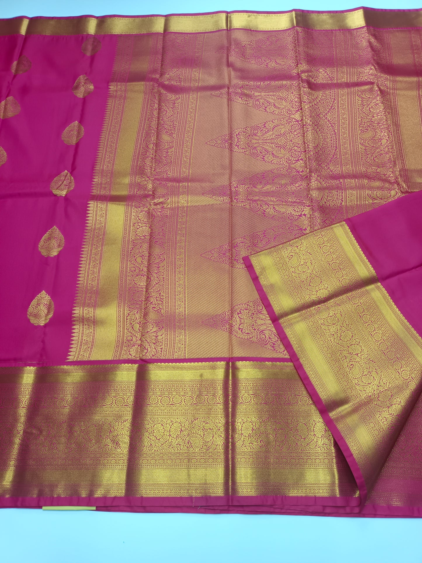 KANCHIPURAM SEMI SILK SAREE