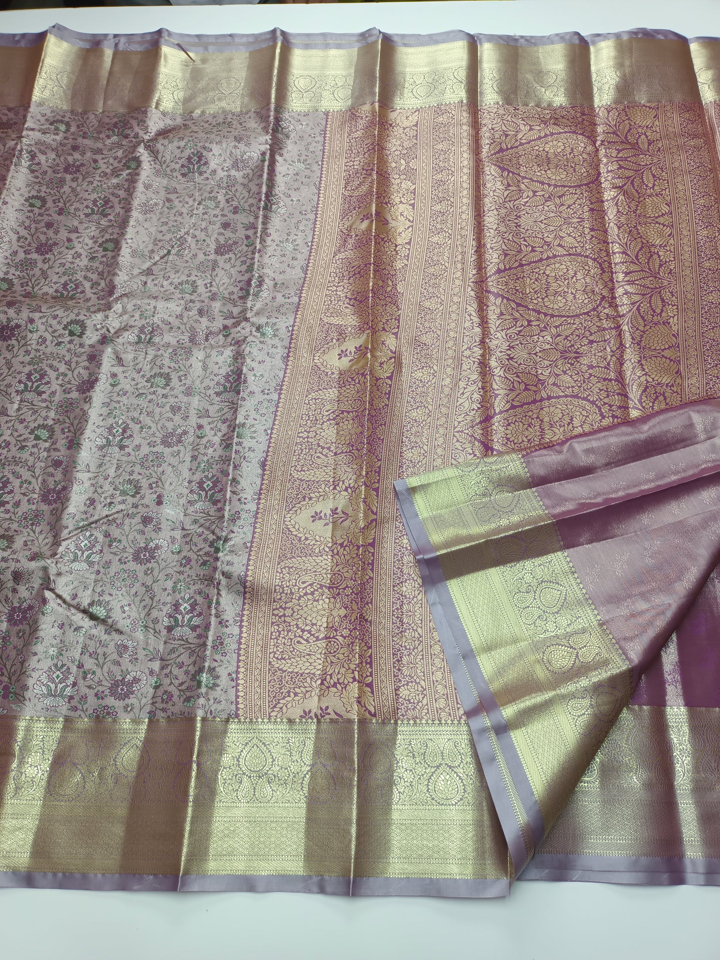 FANCY TISSUE SILK SAREE