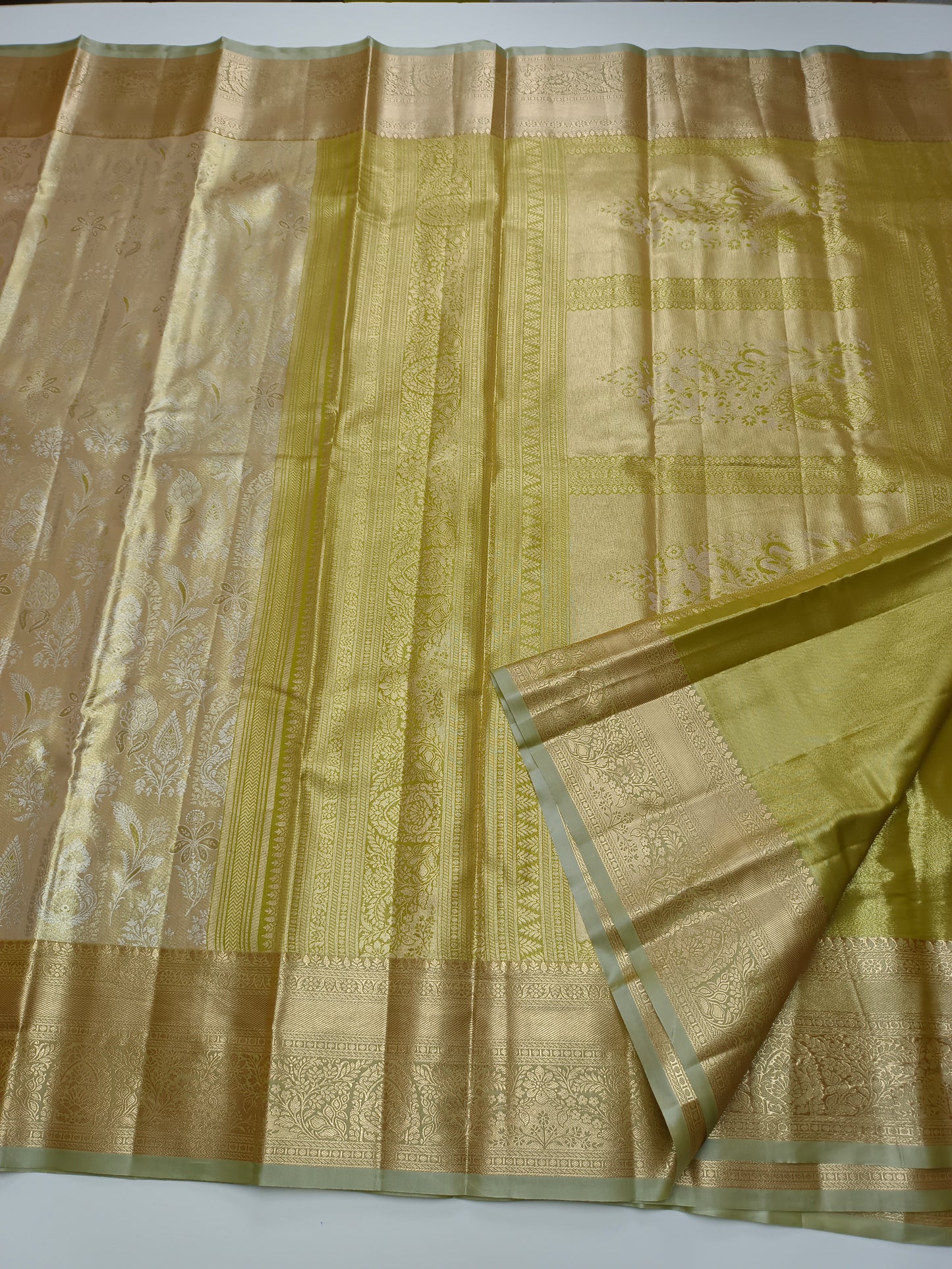 FANCY TISSUE SILK SAREE