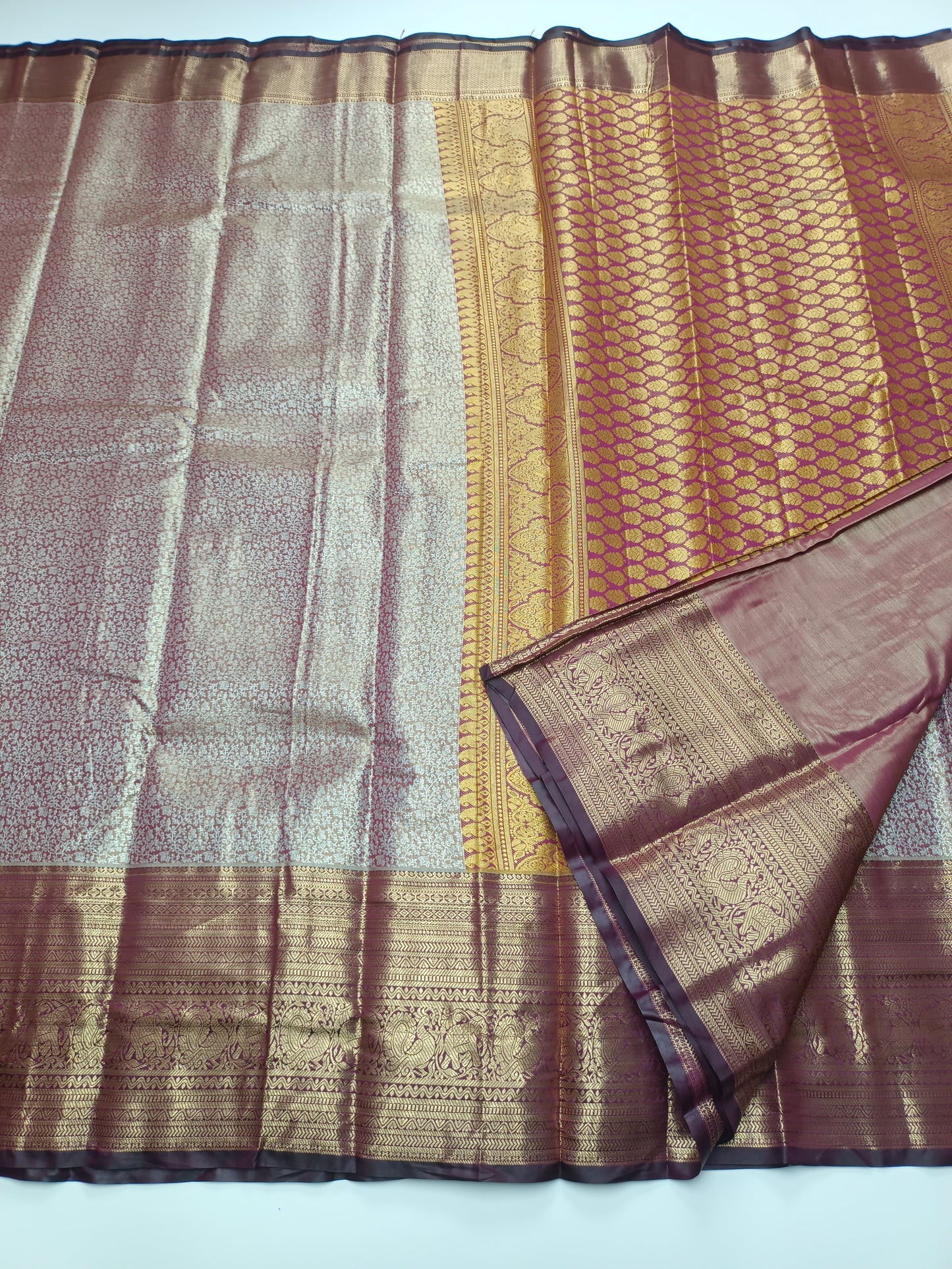 FANCY TISSUE SILK SAREE