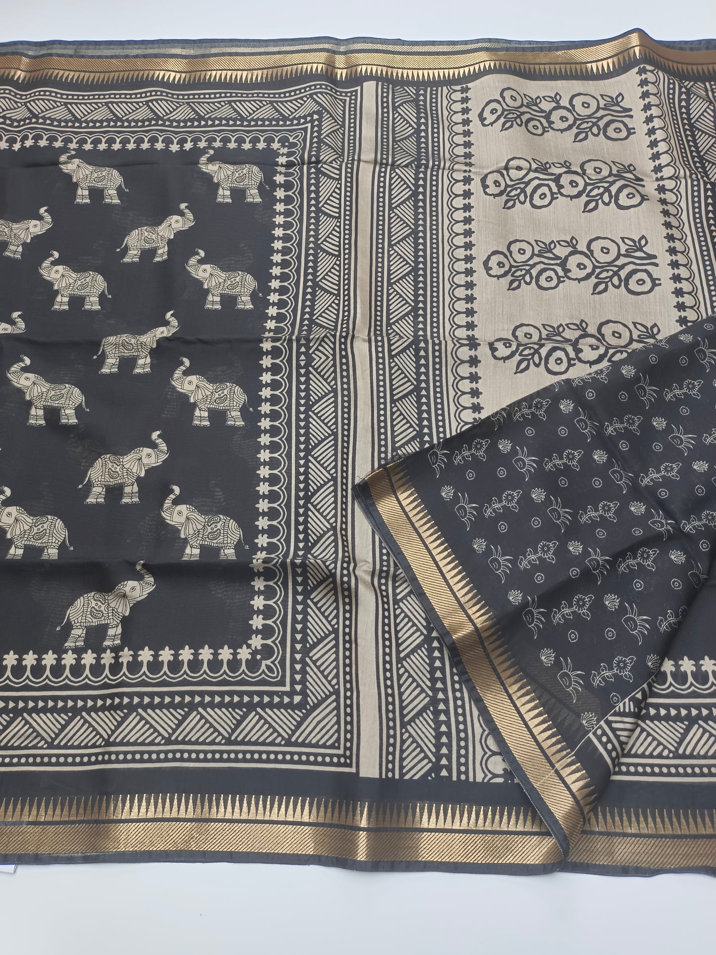 FANCY ASSAM COTTON SAREE