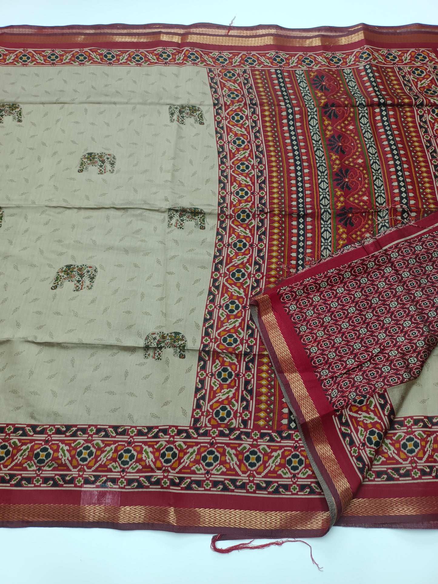 FANCY ASSAM COTTON SAREE