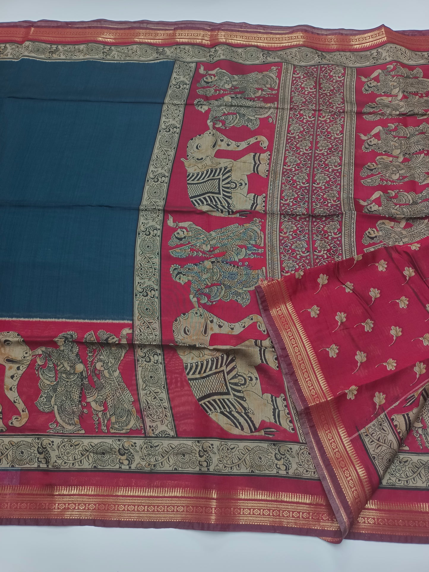 FANCY ASSAM COTTON SAREE
