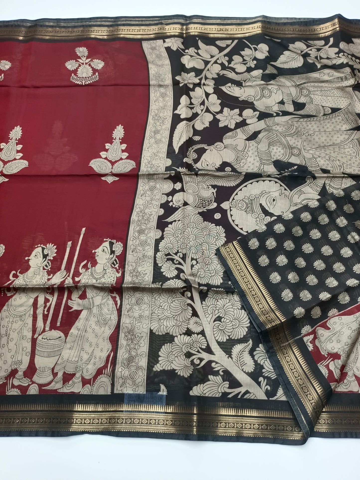 FANCY ASSAM COTTON SAREE