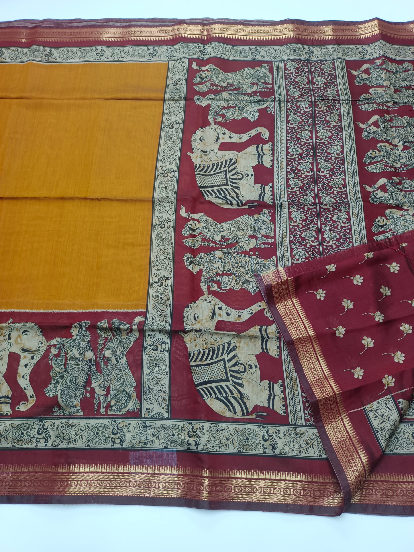 FANCY ASSAM COTTON SAREE