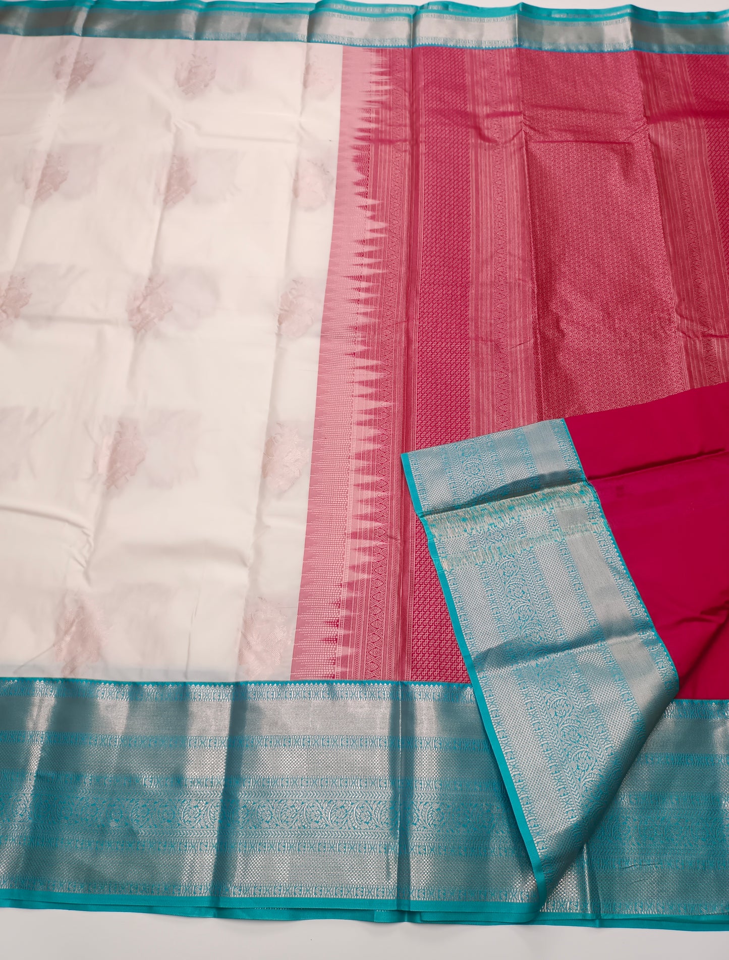 KANCHIPURAM SEMI SILK SAREE
