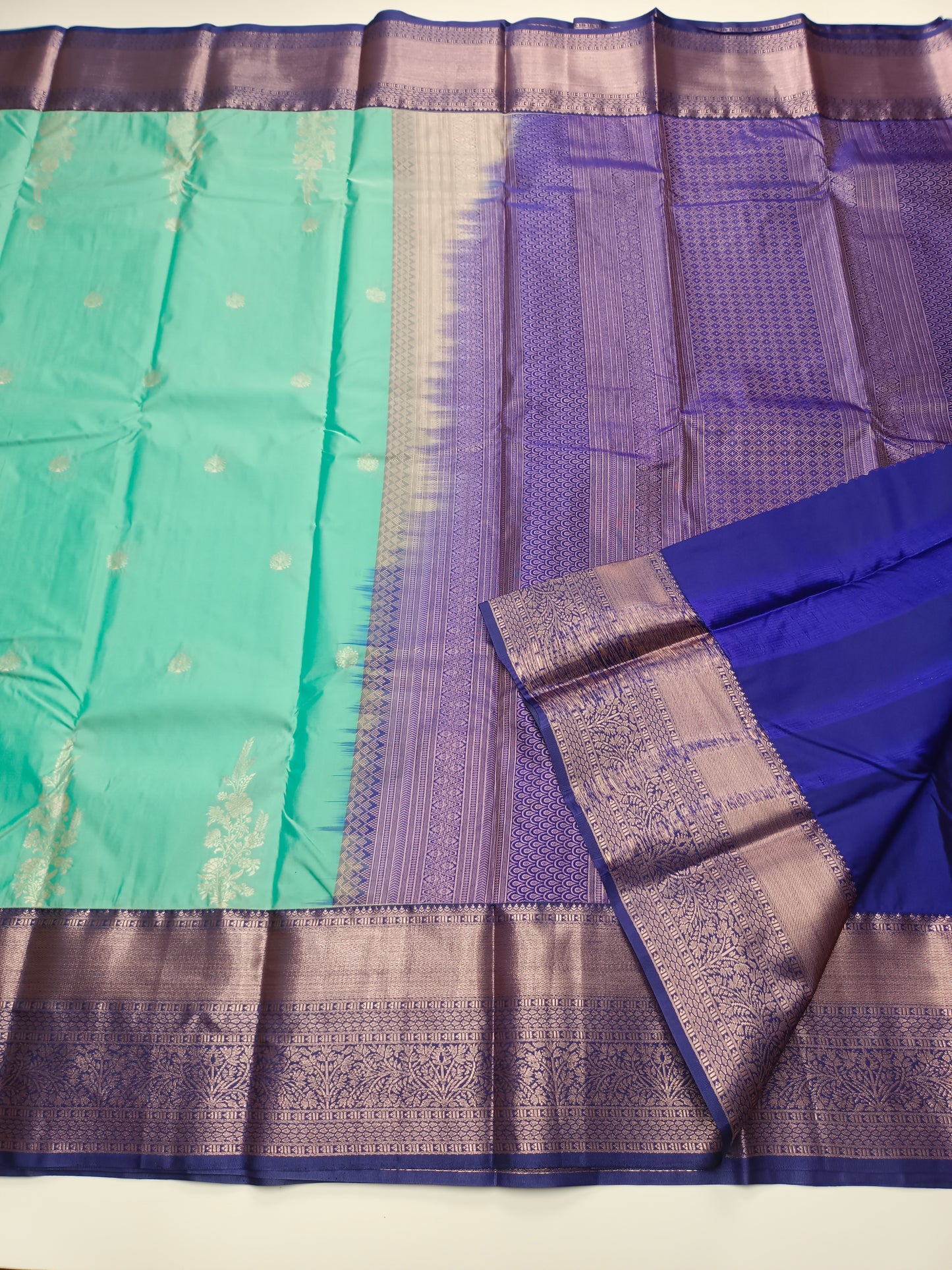 KANCHIPURAM SEMI SILK SAREE