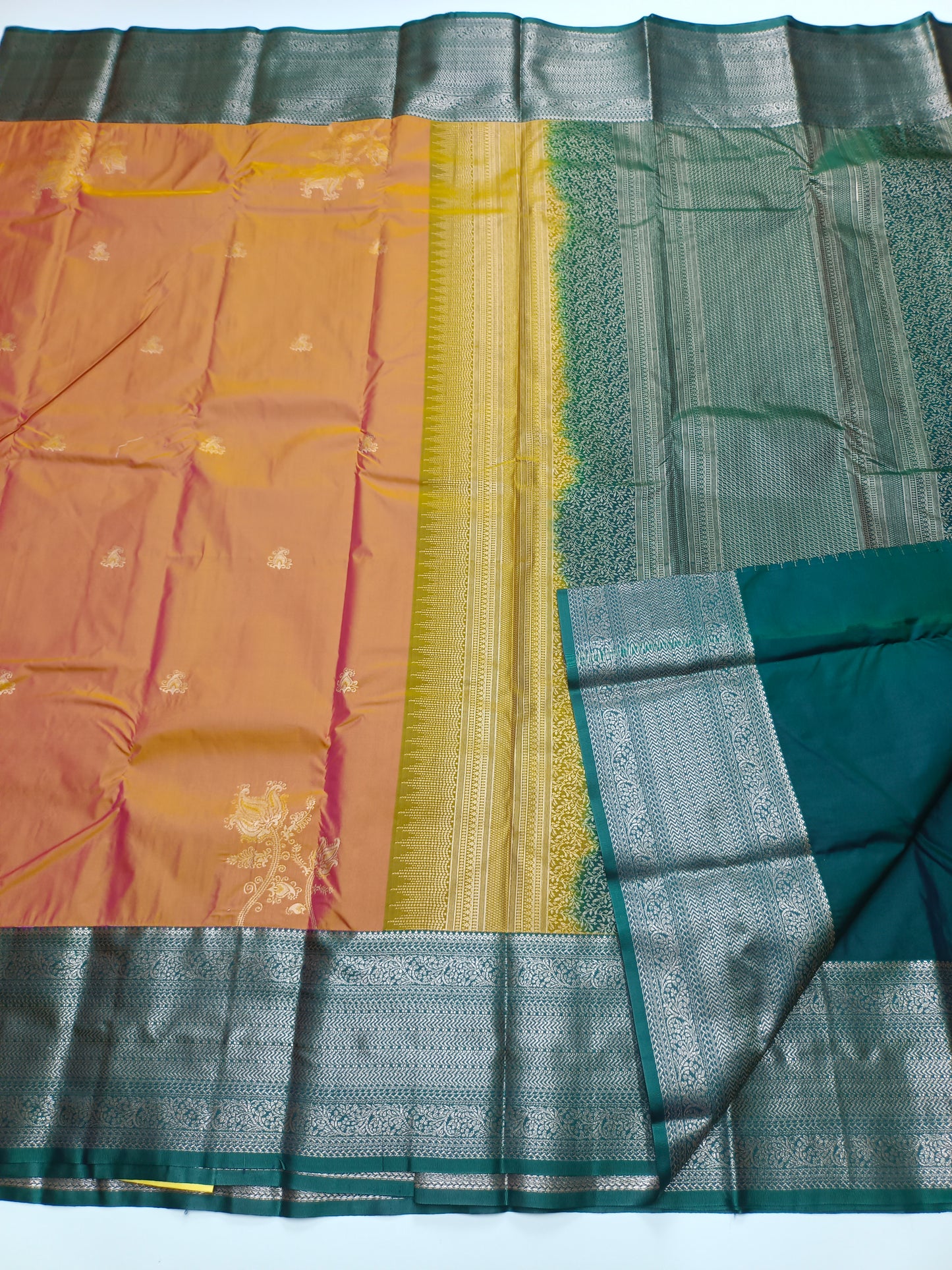 KANCHIPURAM SEMI SILK SAREE