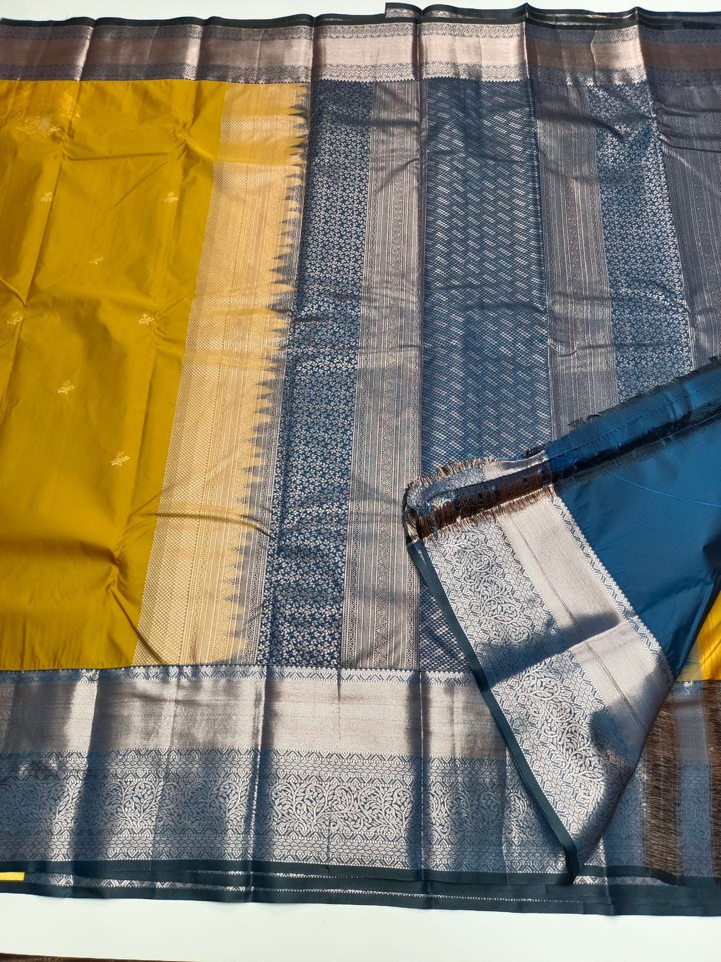 KANCHIPURAM SEMI SILK SAREE