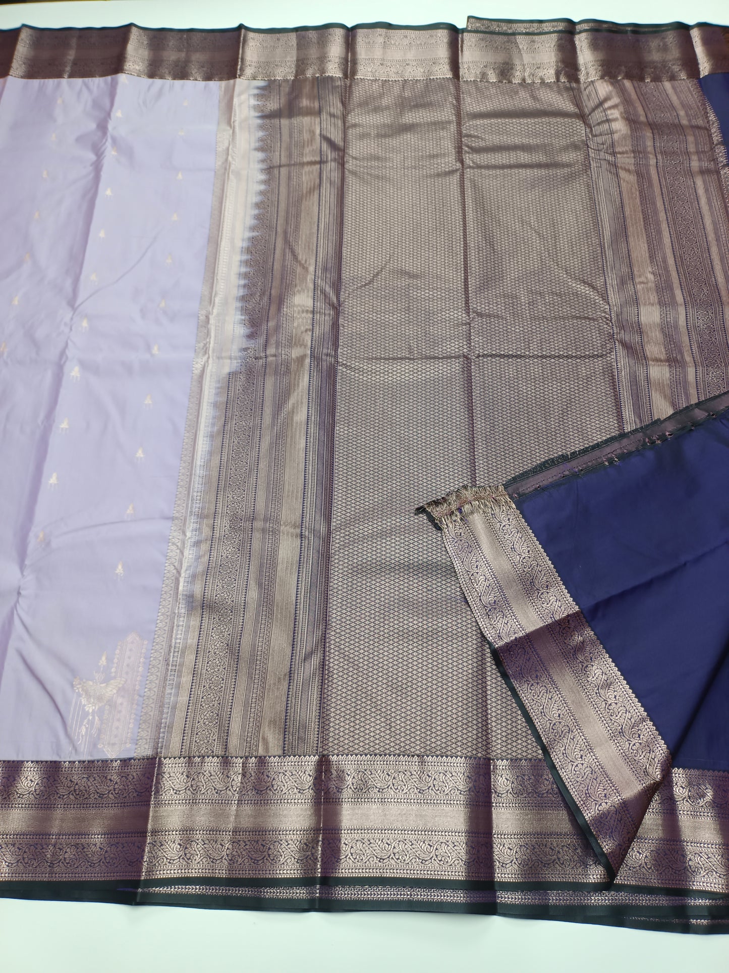 KANCHIPURAM SEMI SILK SAREE