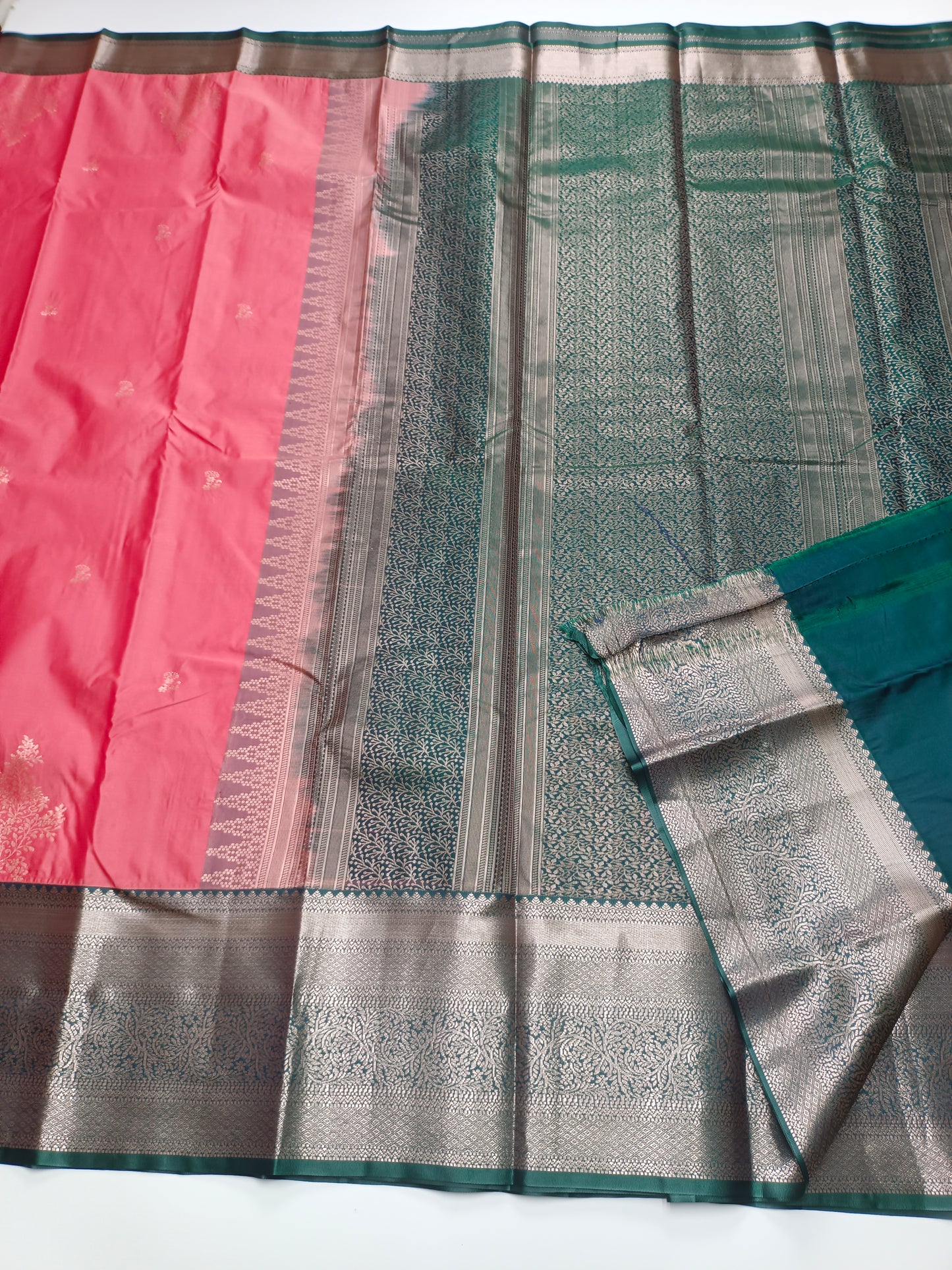 KANCHIPURAM SEMI SILK SAREE