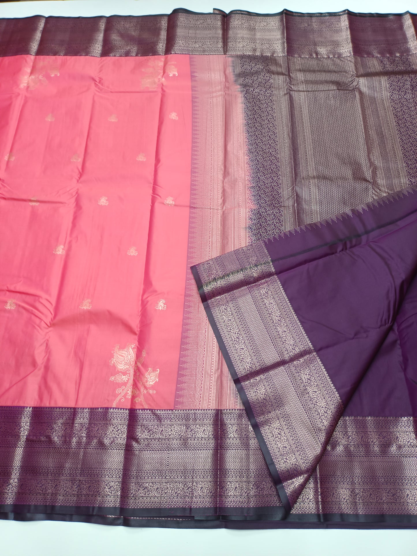 KANCHIPURAM SEMI SILK SAREE