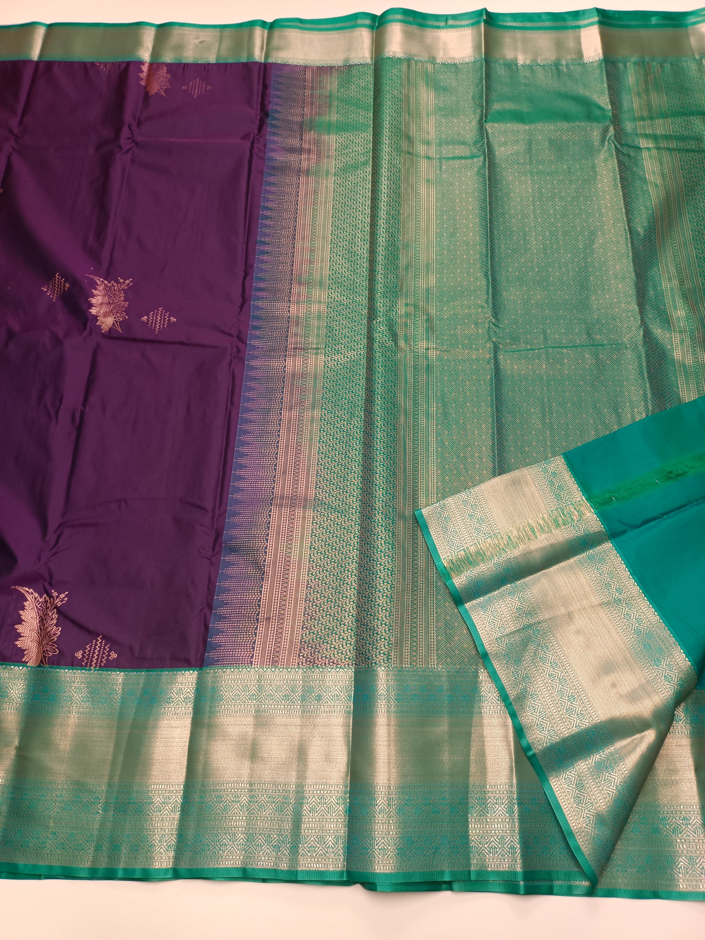 KANCHIPURAM SEMI SILK SAREE