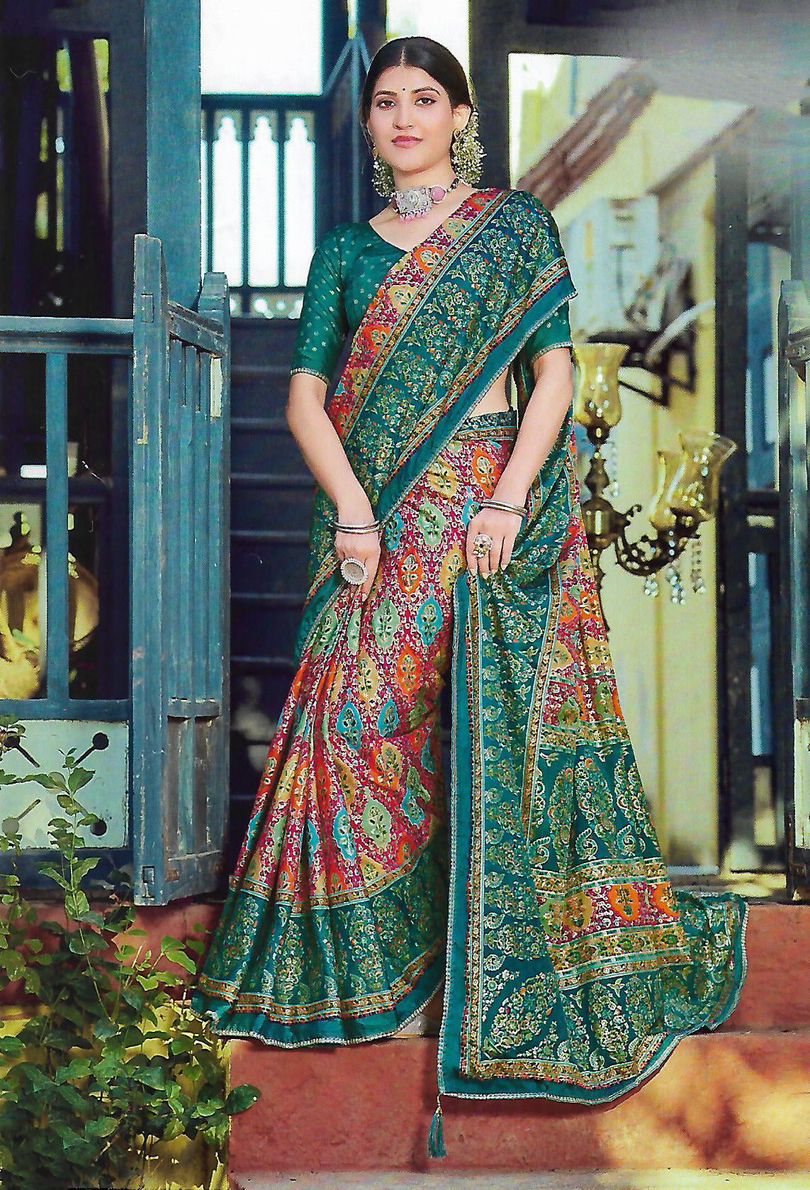 FANCY SYNTHETIC SAREE