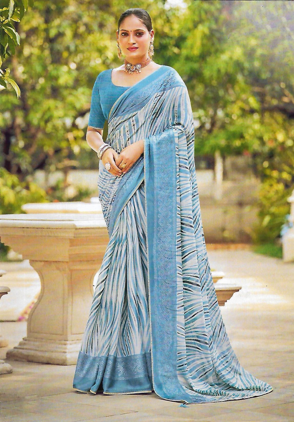 FANCY SYNTHETIC SAREE