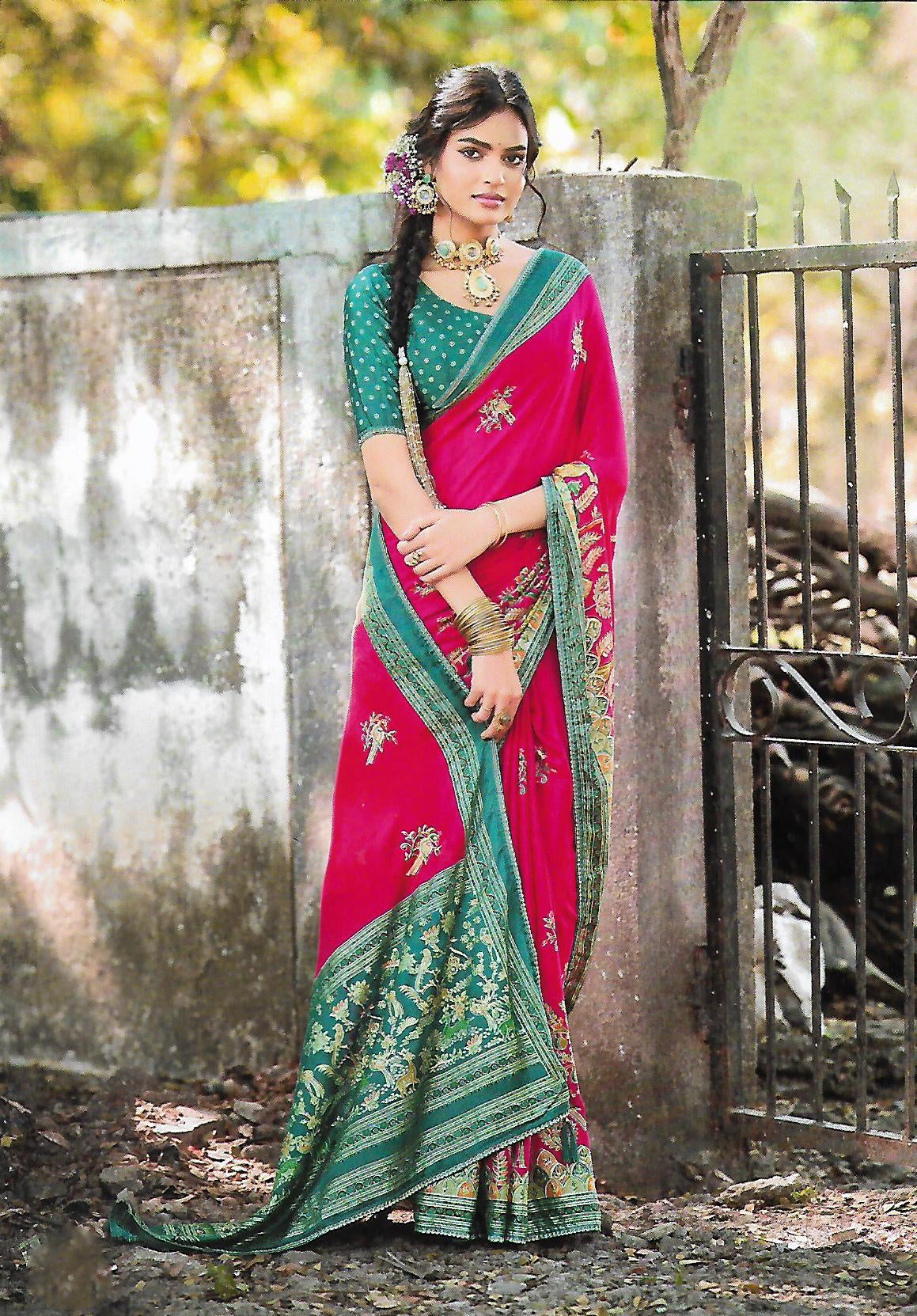 FANCY SYNTHETIC SAREE